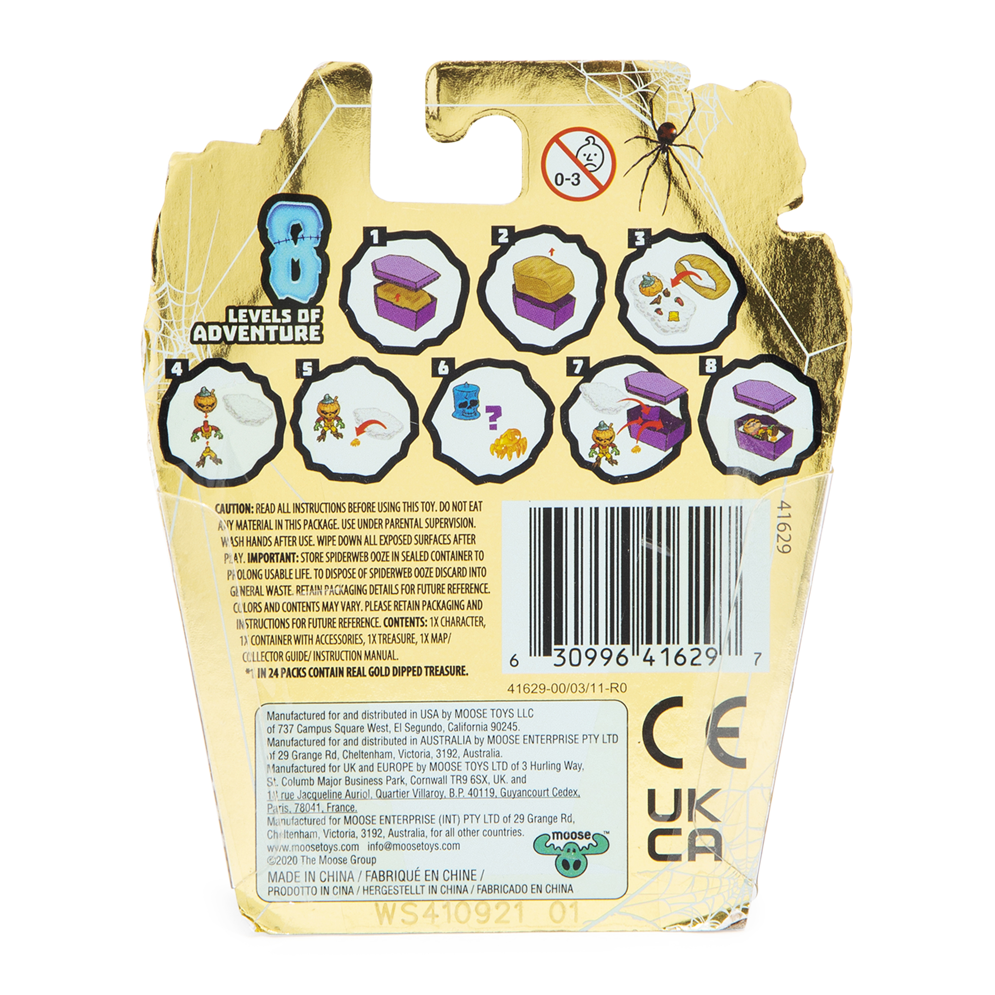 Treasure X™ Monster Gold Mini Monsters Blind Bag