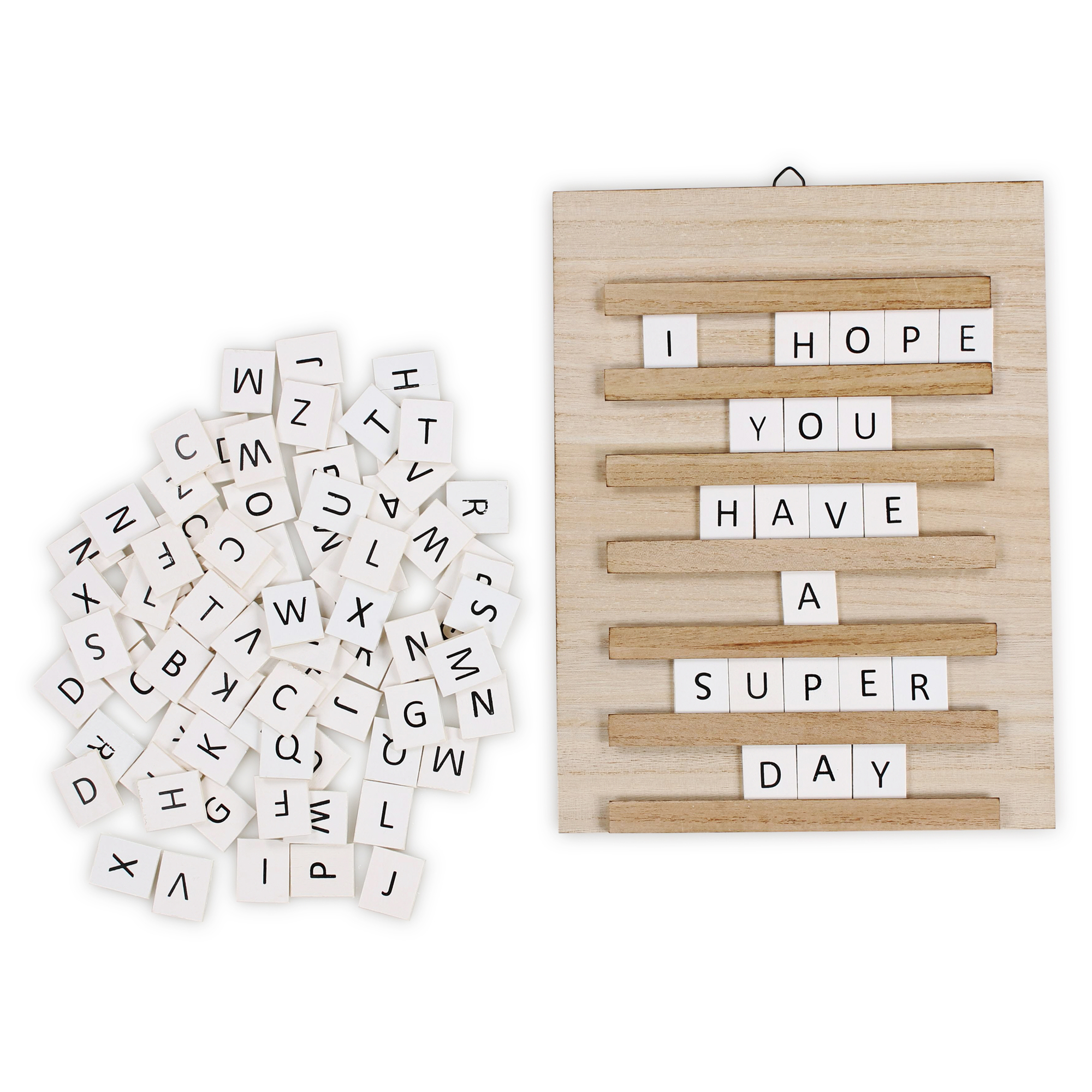 Scrabble Tile Letterboard 9in x 12in