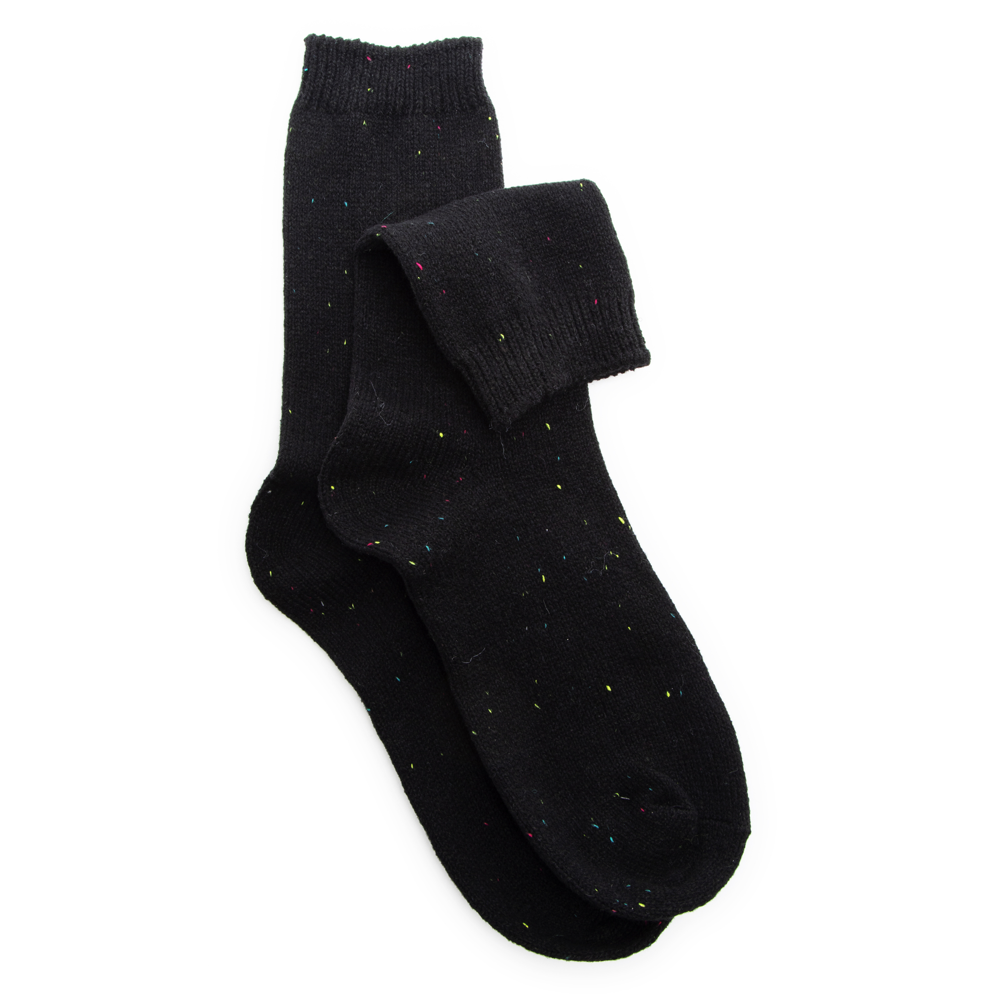 Ladies Marled Knit Boot Socks, 1 Pair