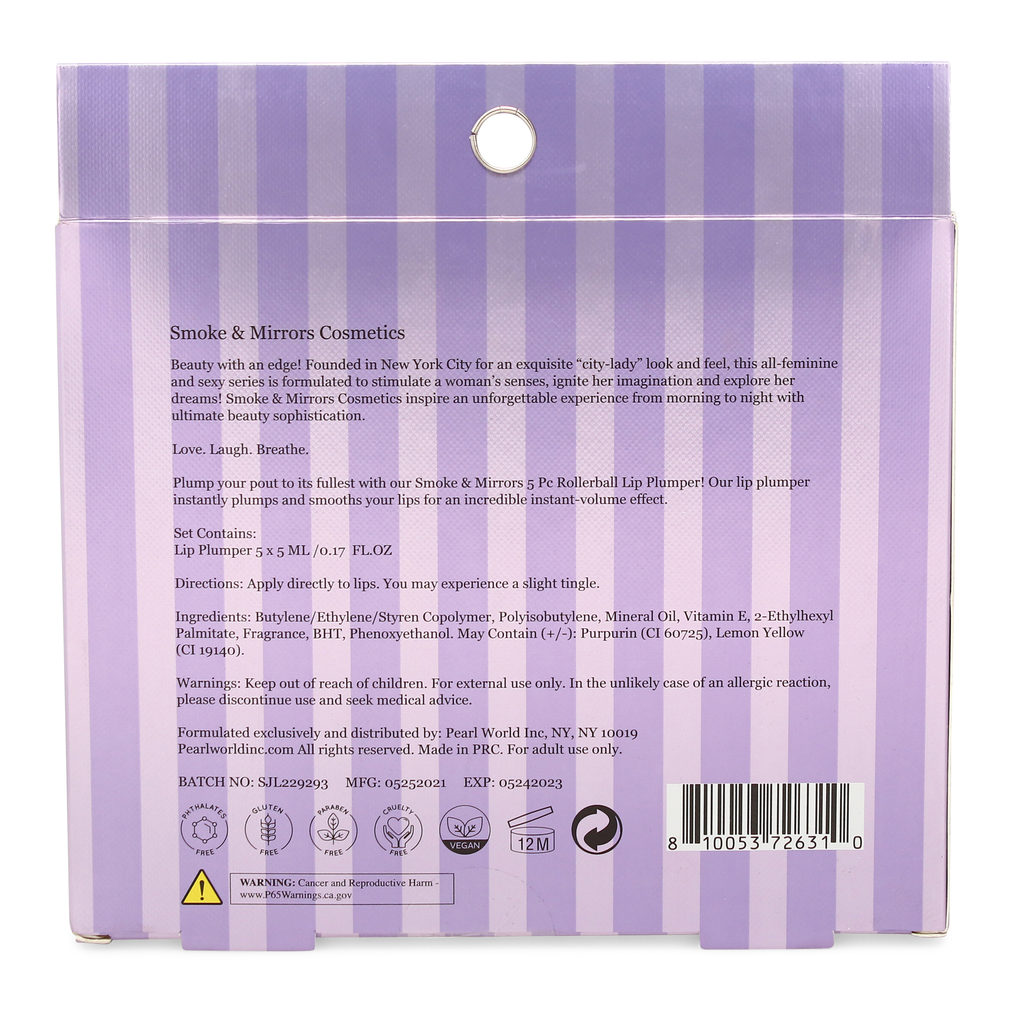 Plump That Pout 5-Piece Rollerball Lip Plumper Set