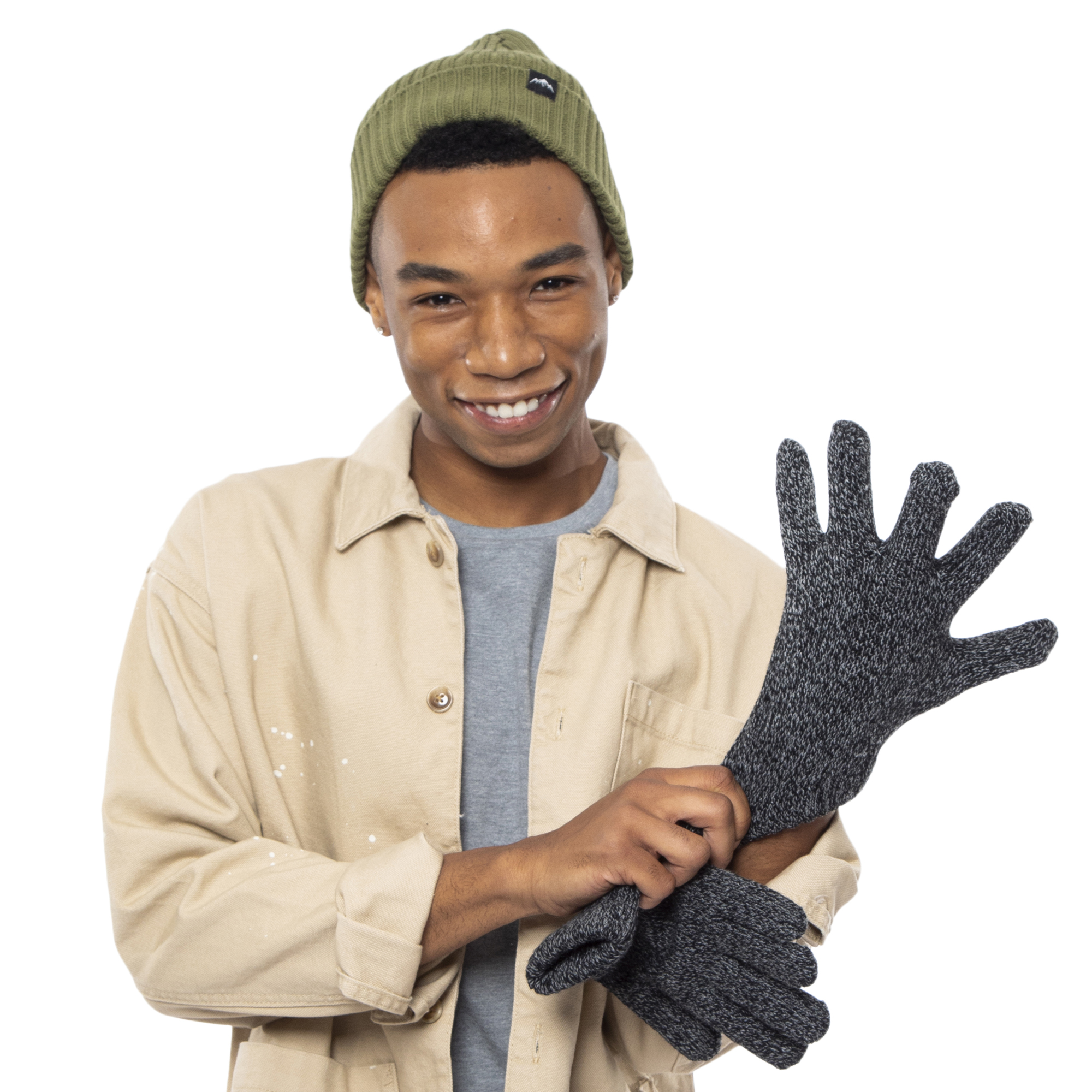 Young Men's Fleece Lined Gloves