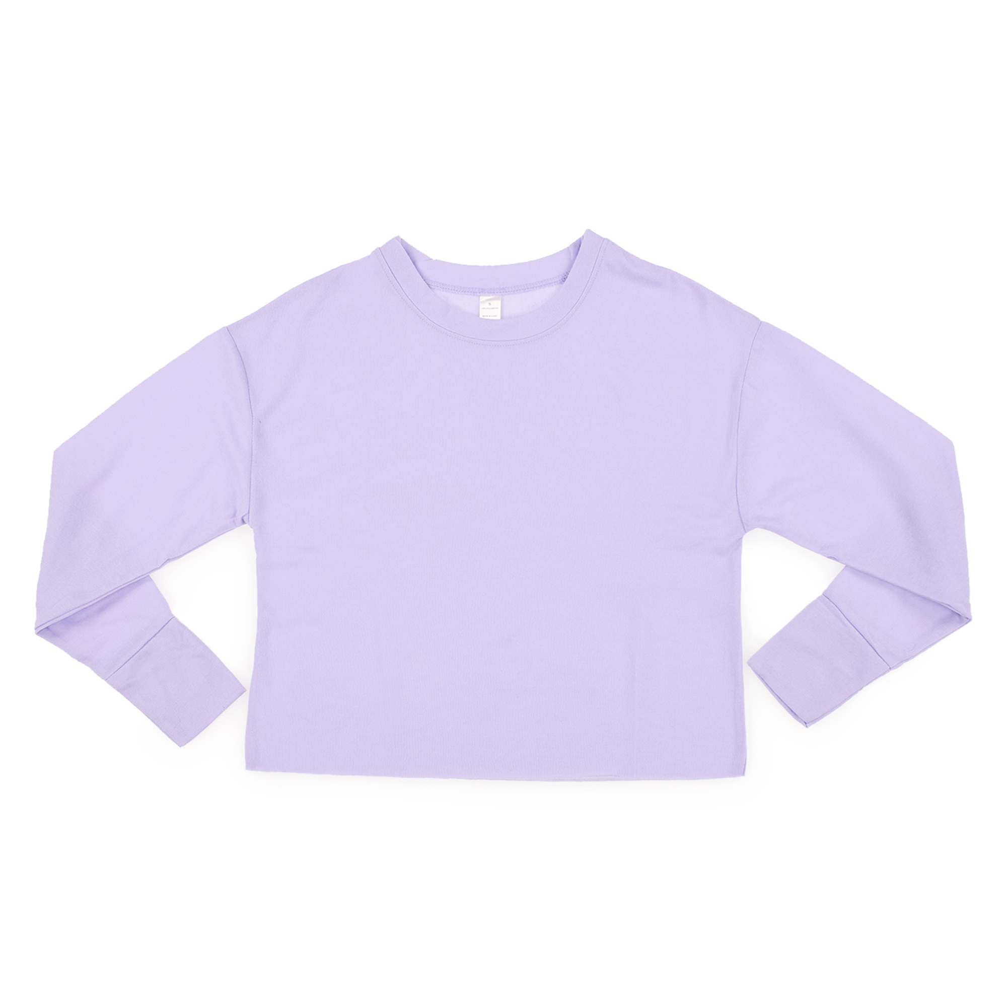 Juniors Cropped Sweatshirt Top