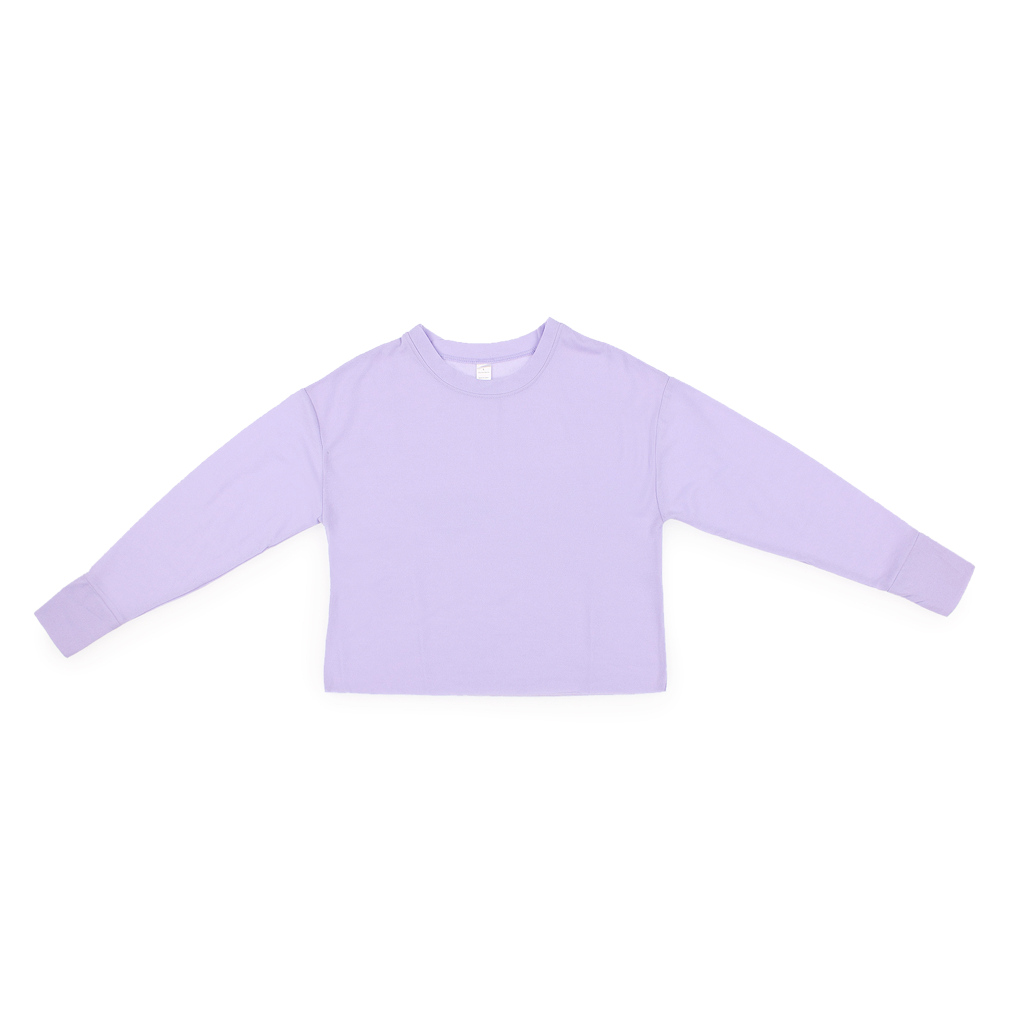 Juniors Cropped Sweatshirt Top