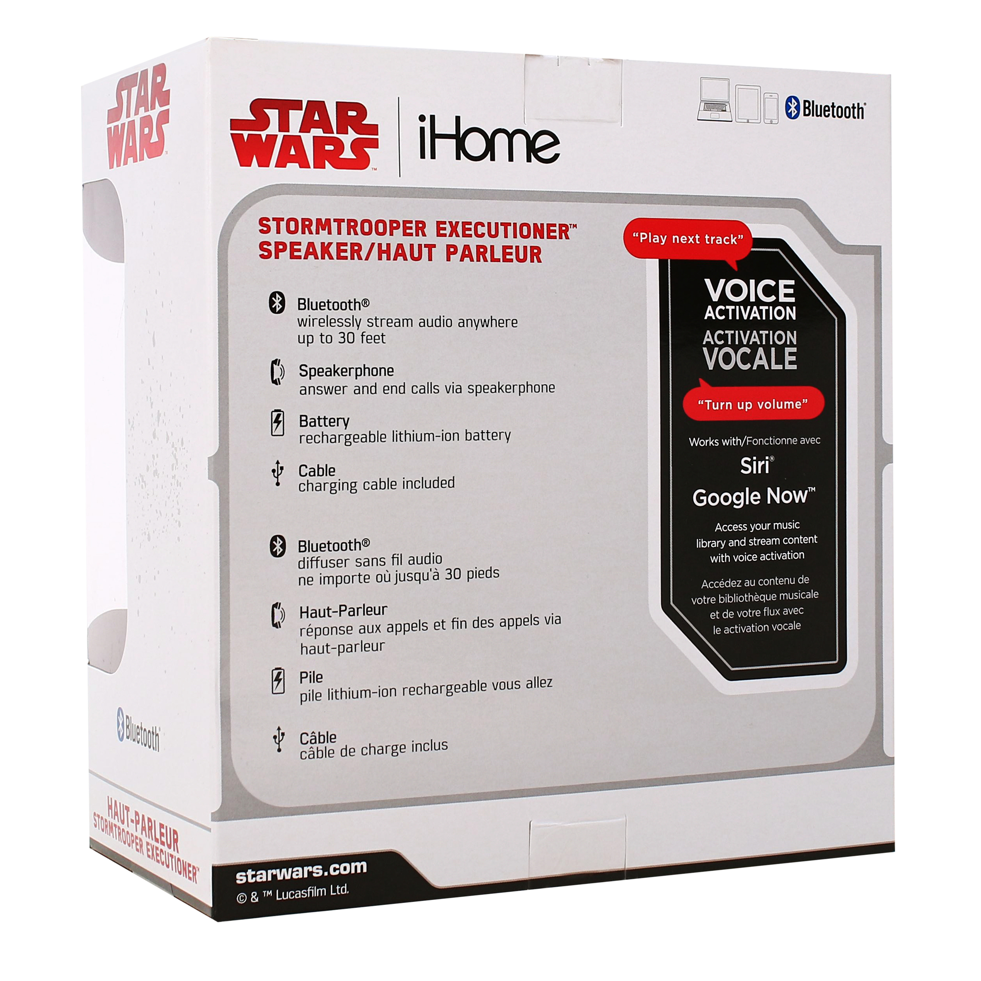 Star Wars™ Ihome Stormtrooper Executioner™ Bluetooth® Speaker