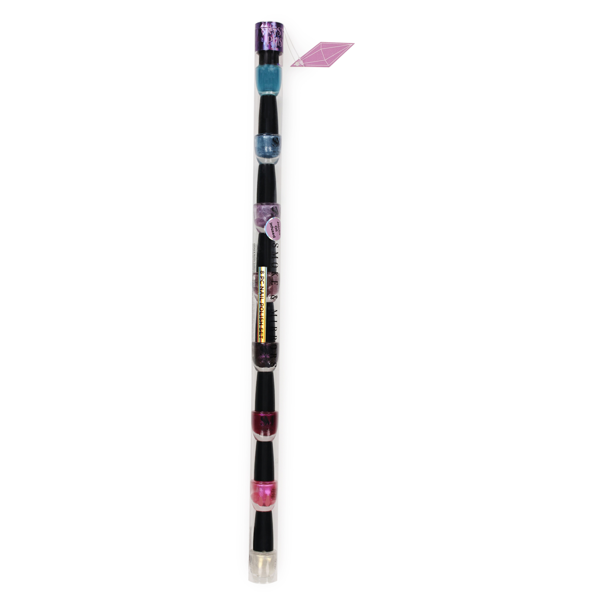 Crystal Nail Tower 7-Piece Nail Polish Collection