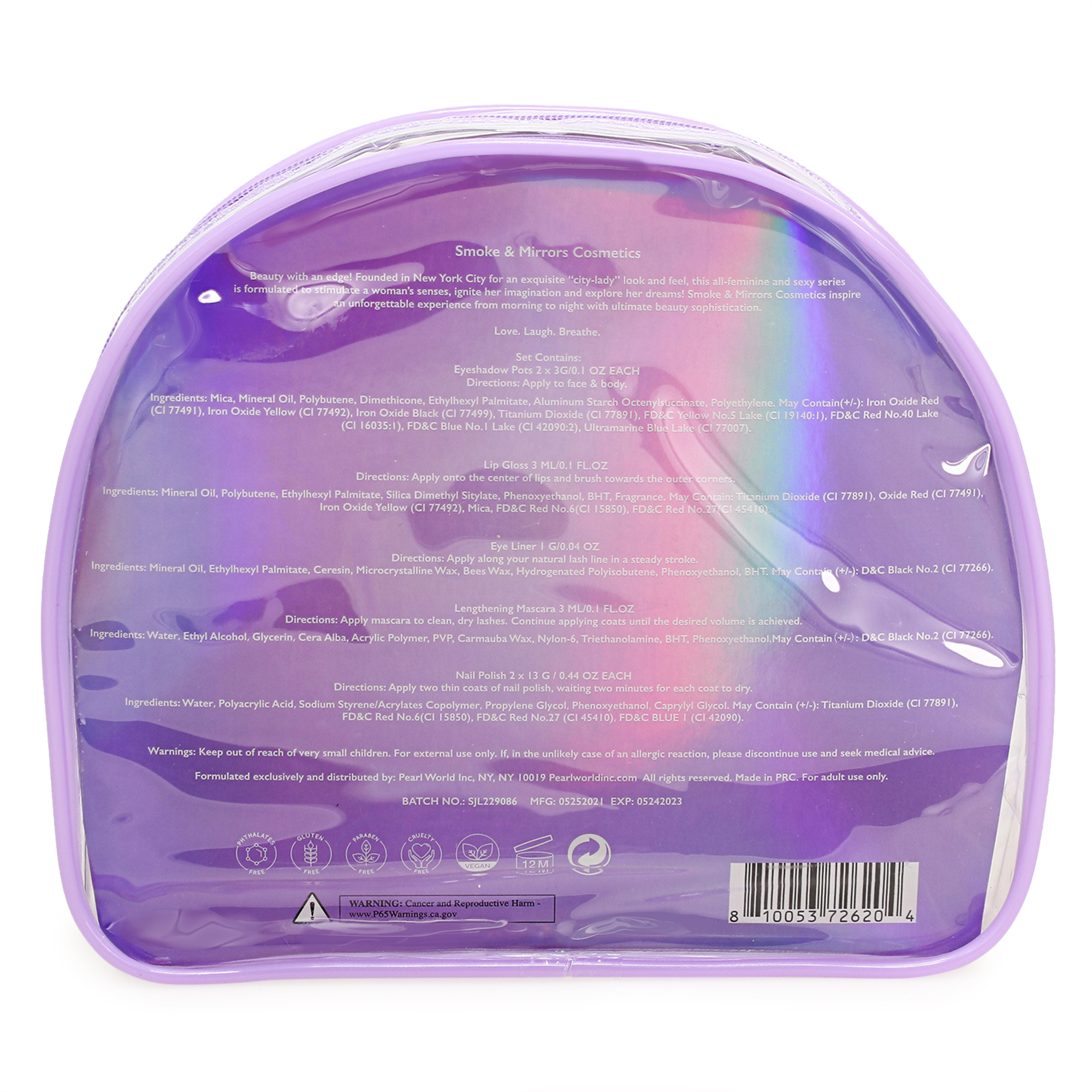 Always Perfect! 7-Piece Travel Makeup Set