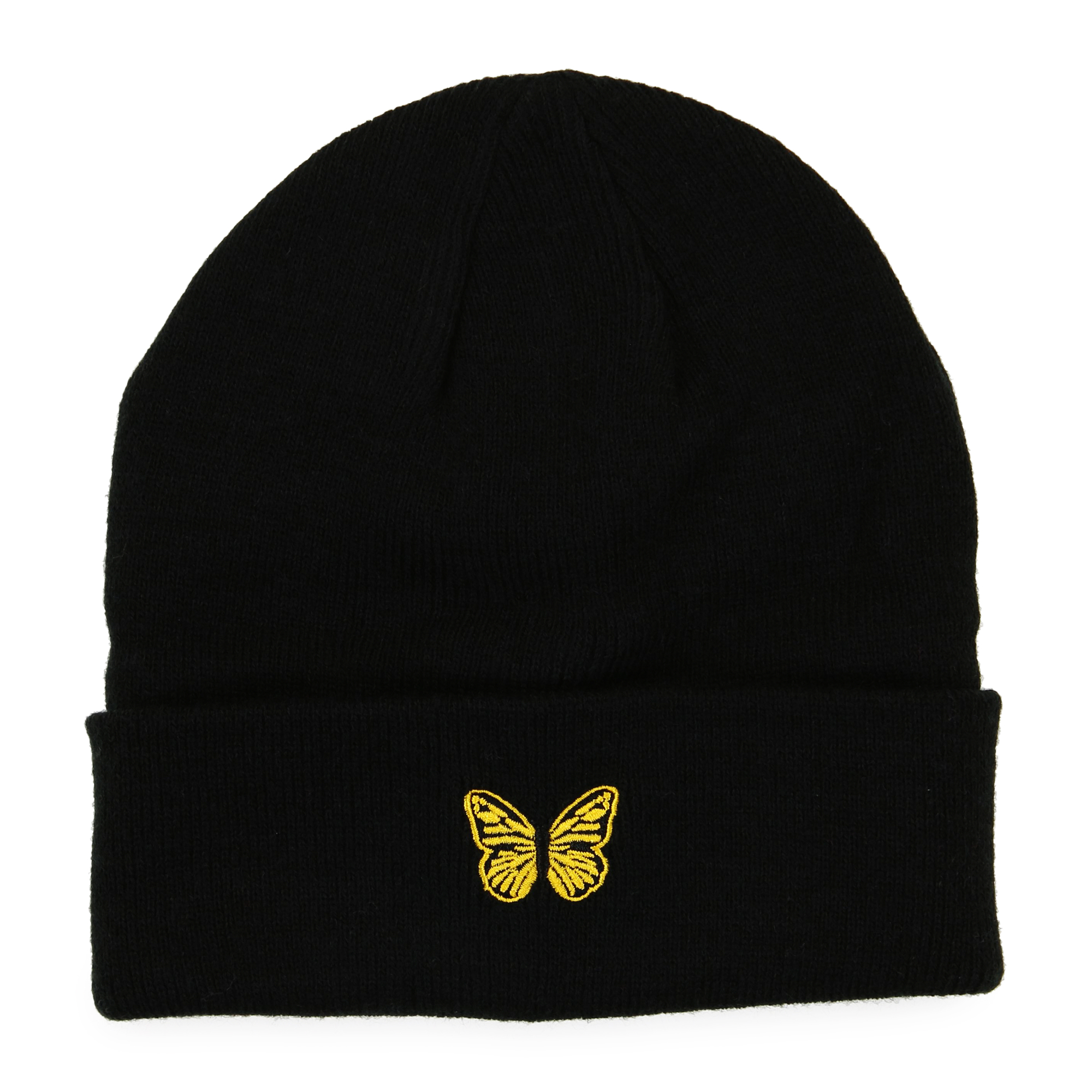 Lightweight Knit Beanie With Icon Patch