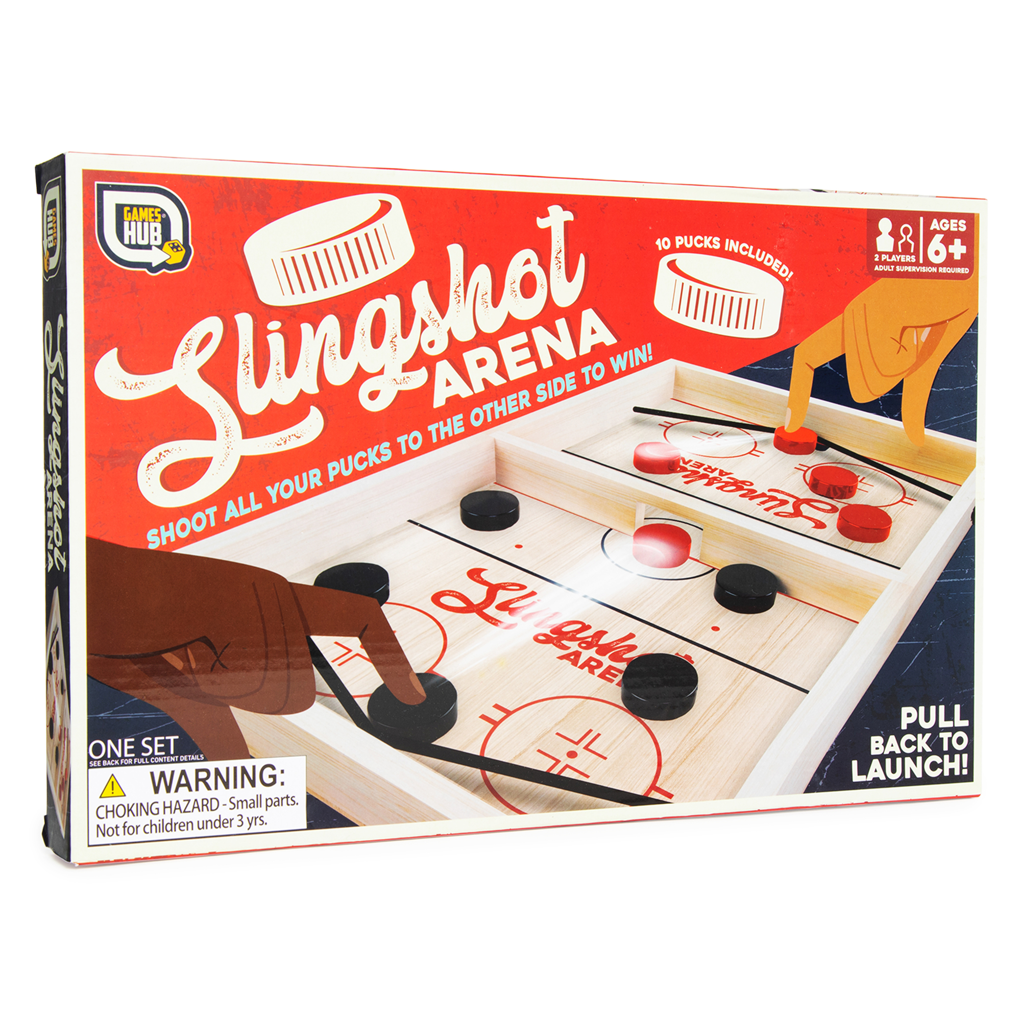 Slingshot Arena Tabletop Puck Game