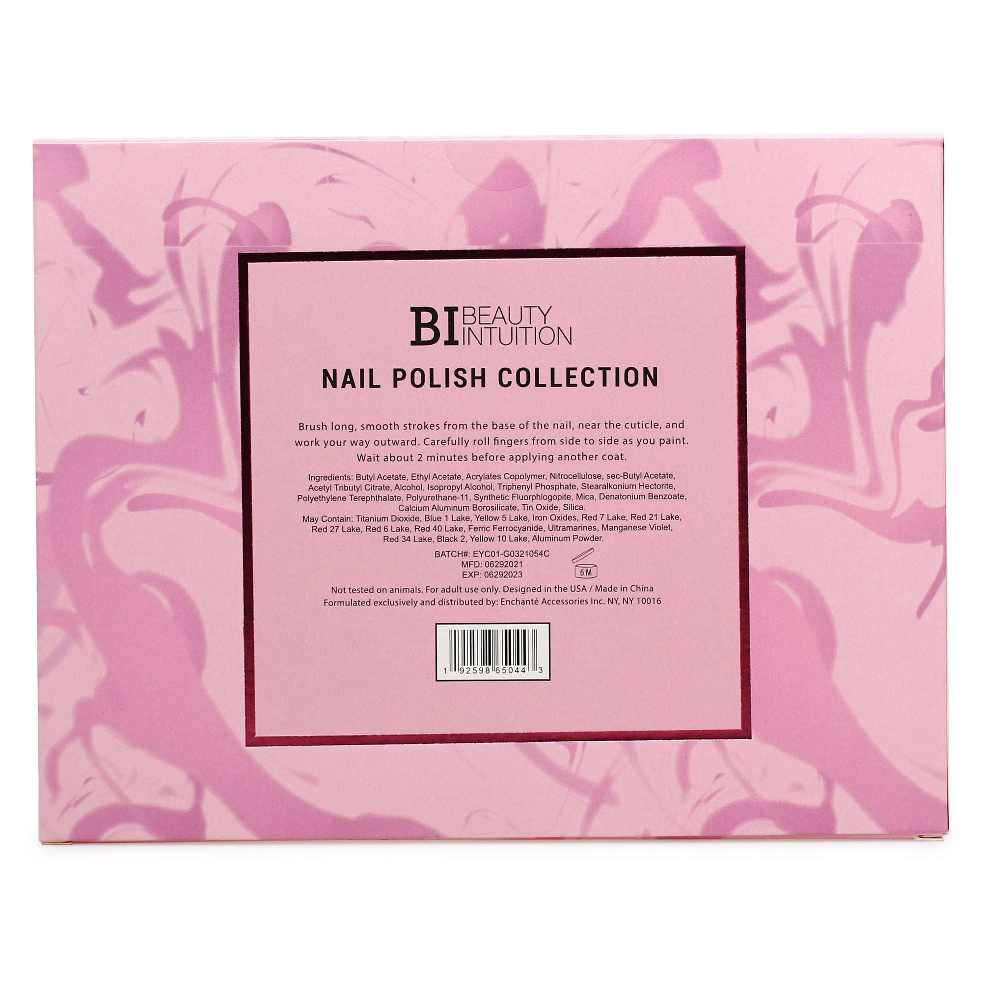 Essential Pink Nail Polish Collection 12-Piece Set