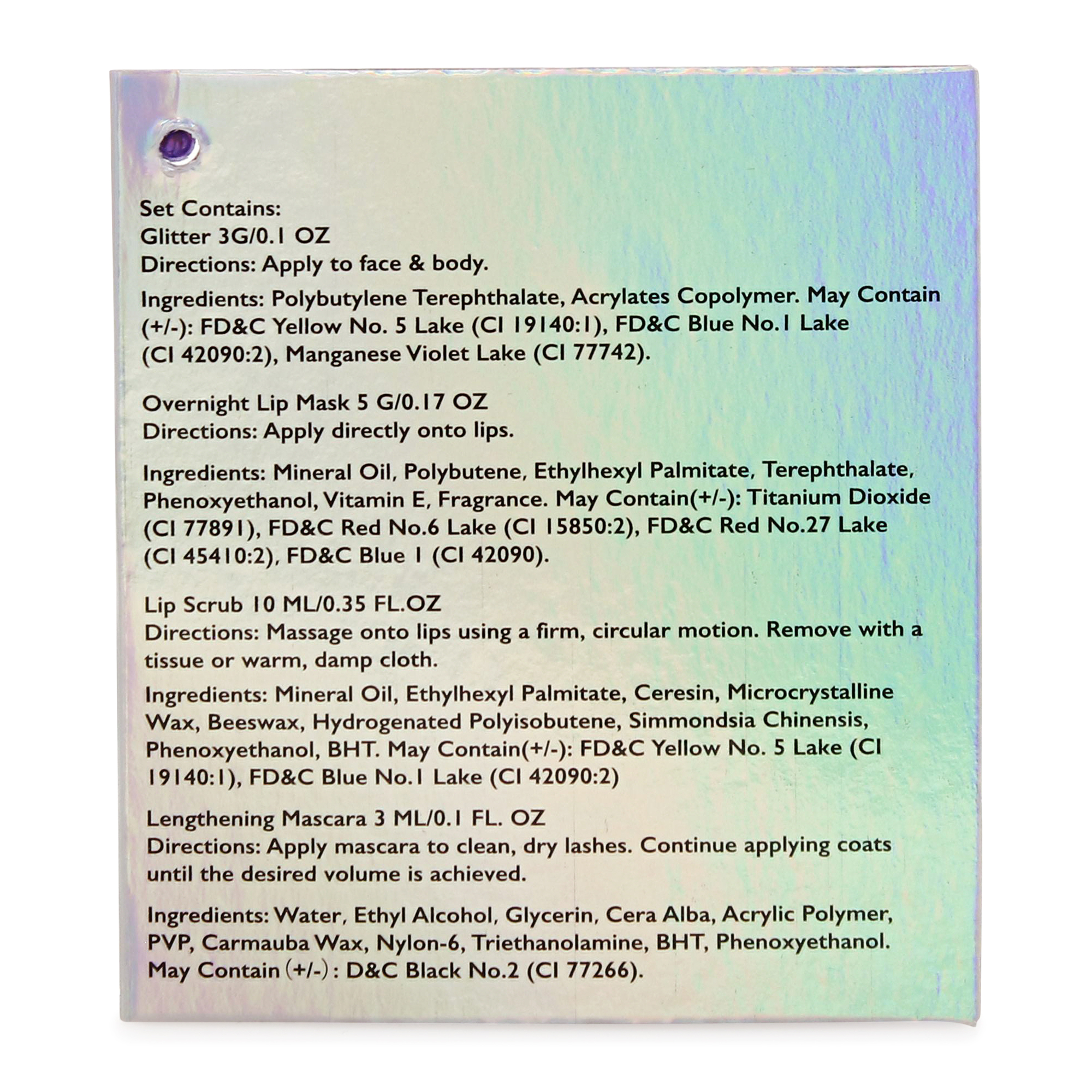 Smoke & Mirrors Makeup On-The-Go Beauty Bag 6-Piece Set