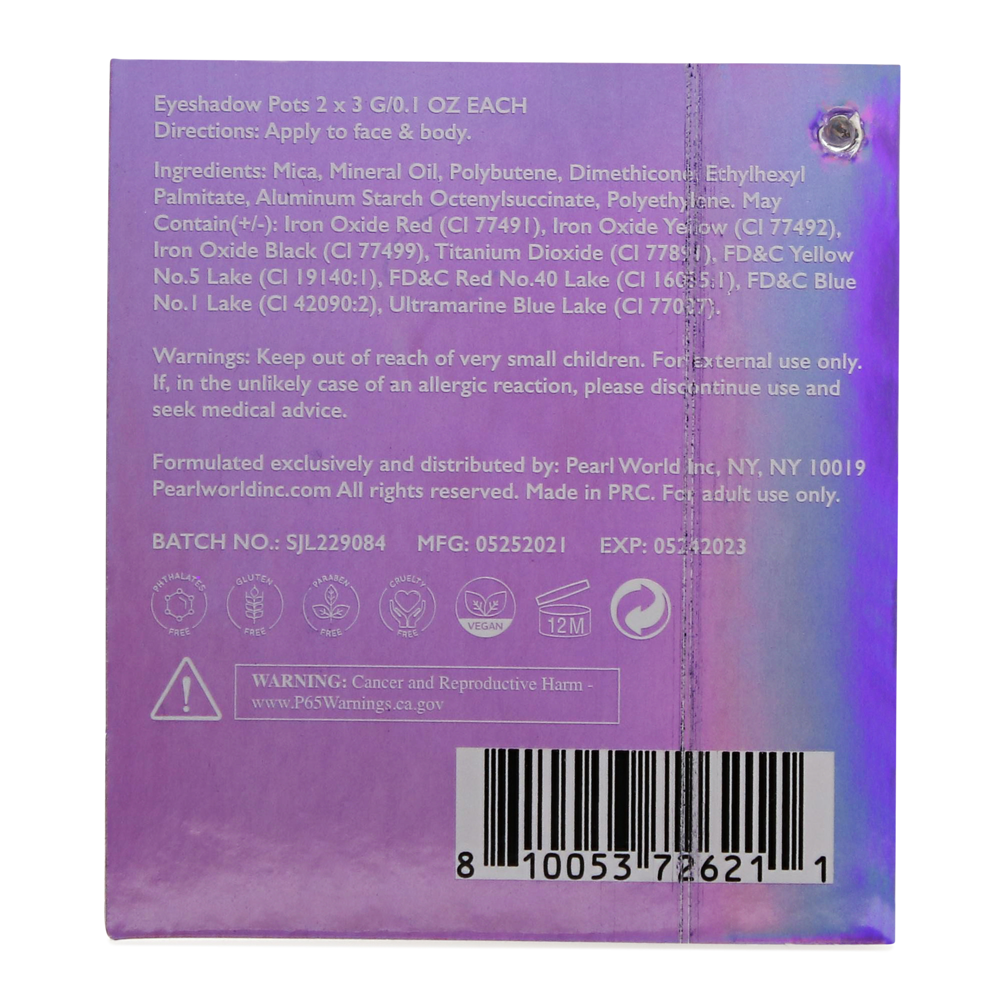 Smoke & Mirrors Makeup On-The-Go Beauty Bag 6-Piece Set