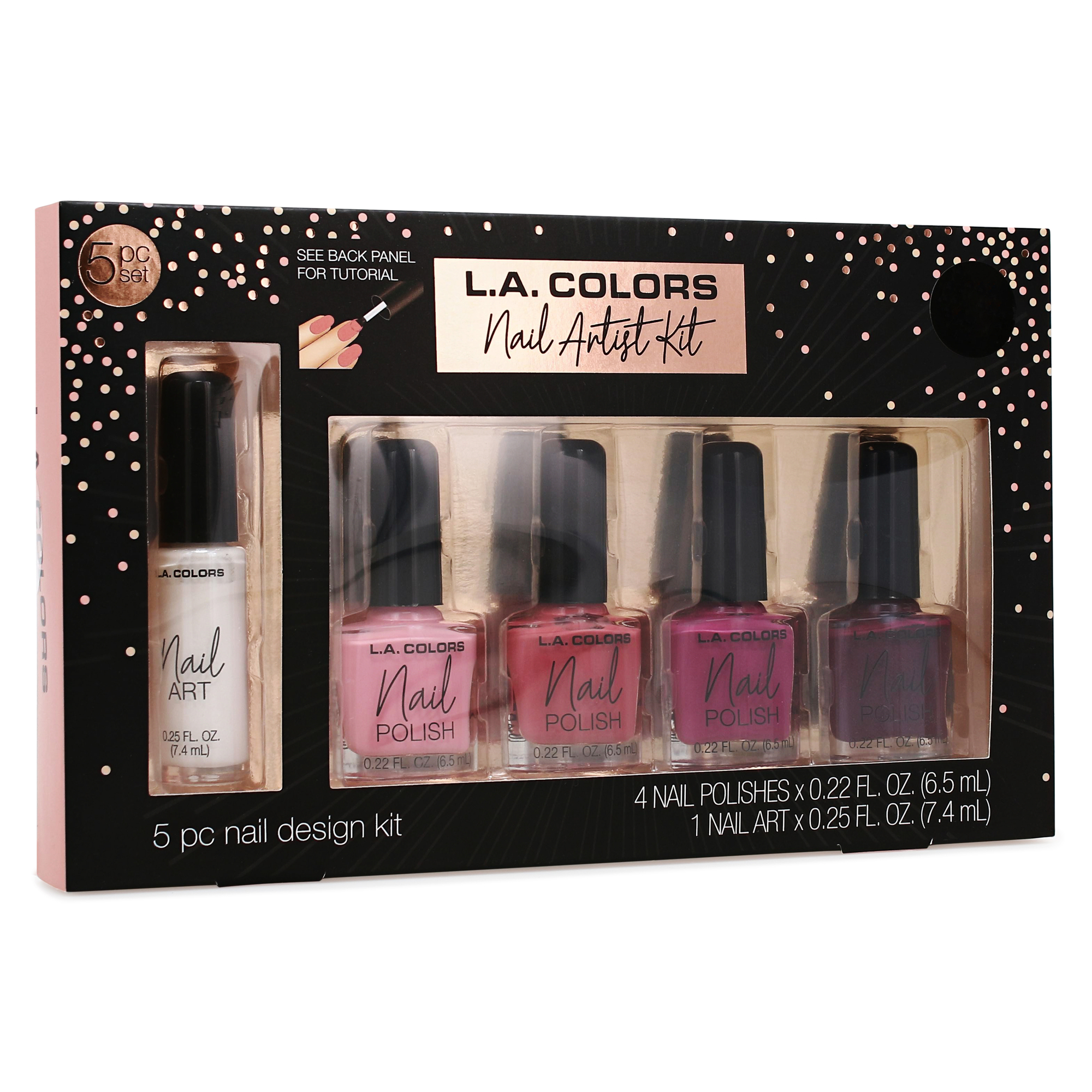 L.A. Colors® Nail Artist 5-Piece Nail Design Kit