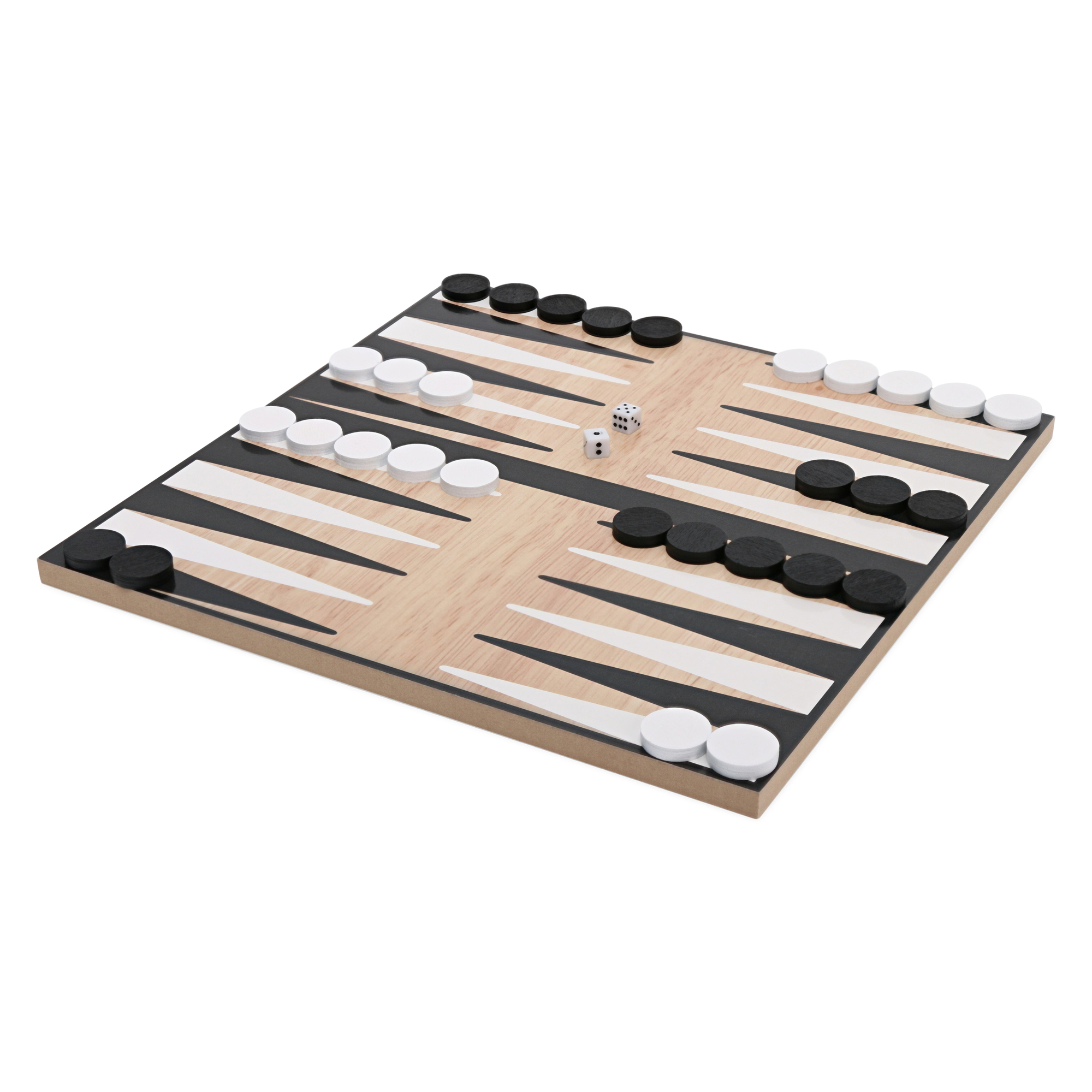 Backgammon Classic Wooden Game