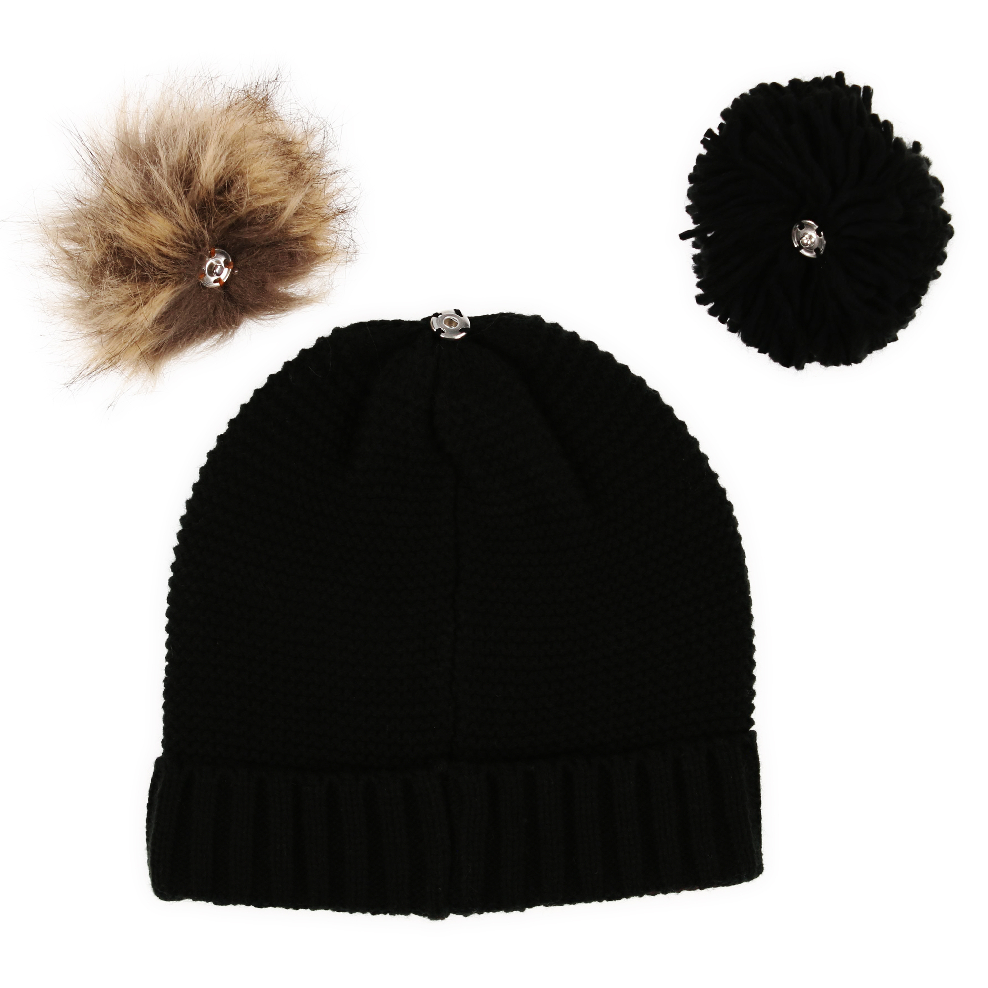 interchangeable Pom Beanie