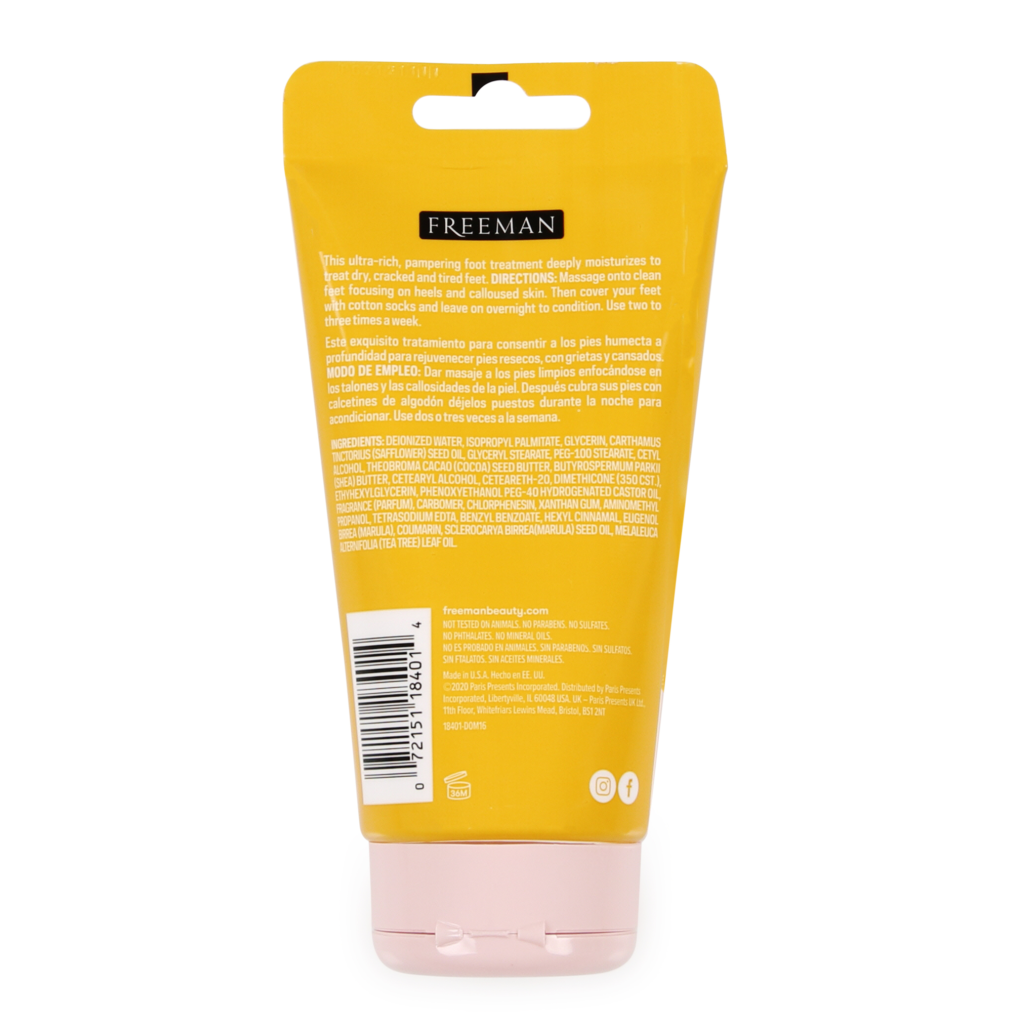 Freeman® Bare Foot® Healing Overnight Foot Treatment