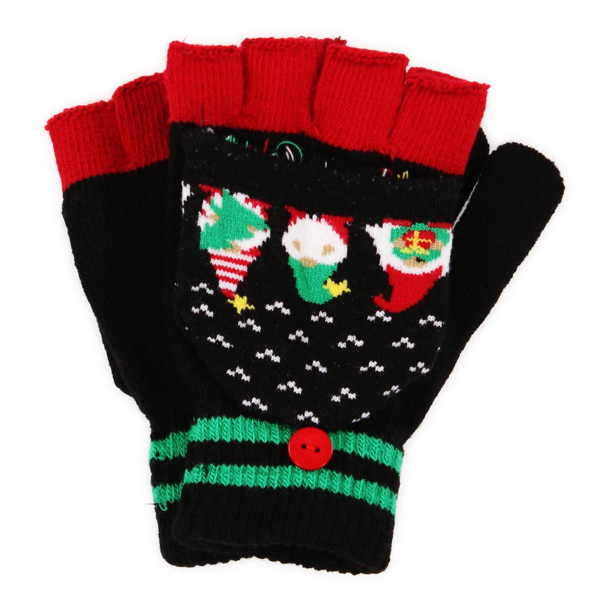 Holiday Flip-Top Gloves