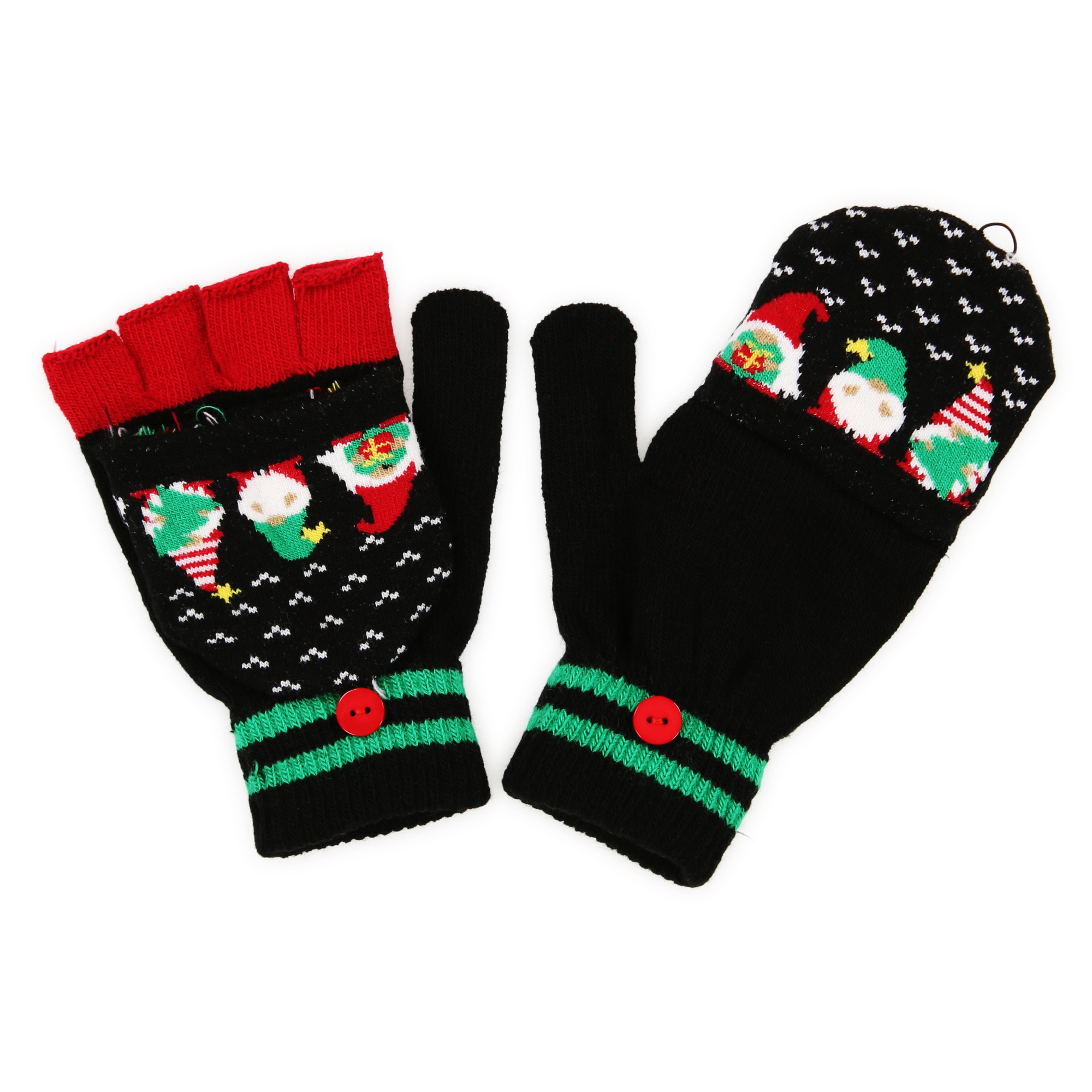 Holiday Flip-Top Gloves