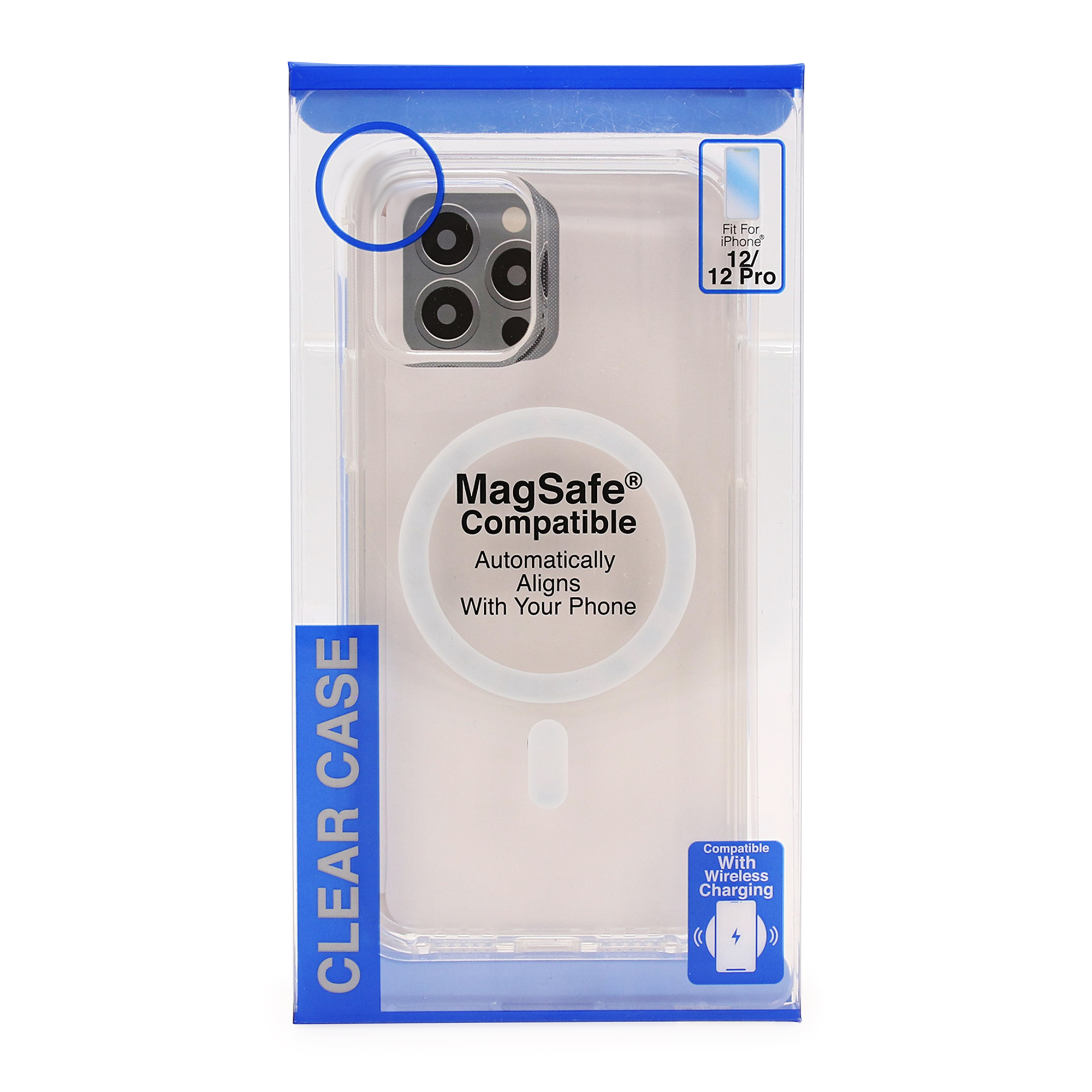 iPhone 12®/12 Pro® Magsafe® Compatible Clear Phone Case