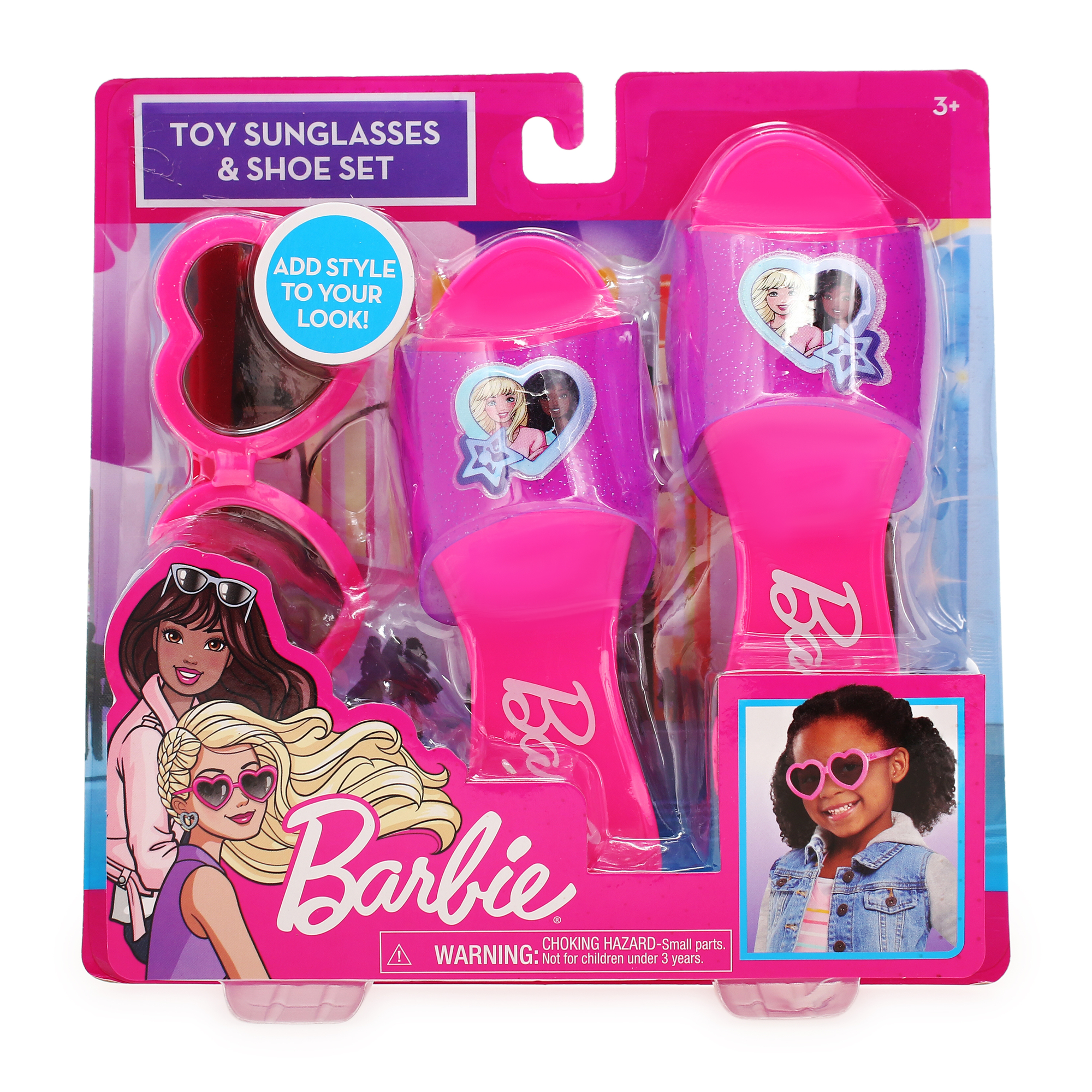 Barbie® Kid's Toy Sunglasses & Shoes Dress Up Set