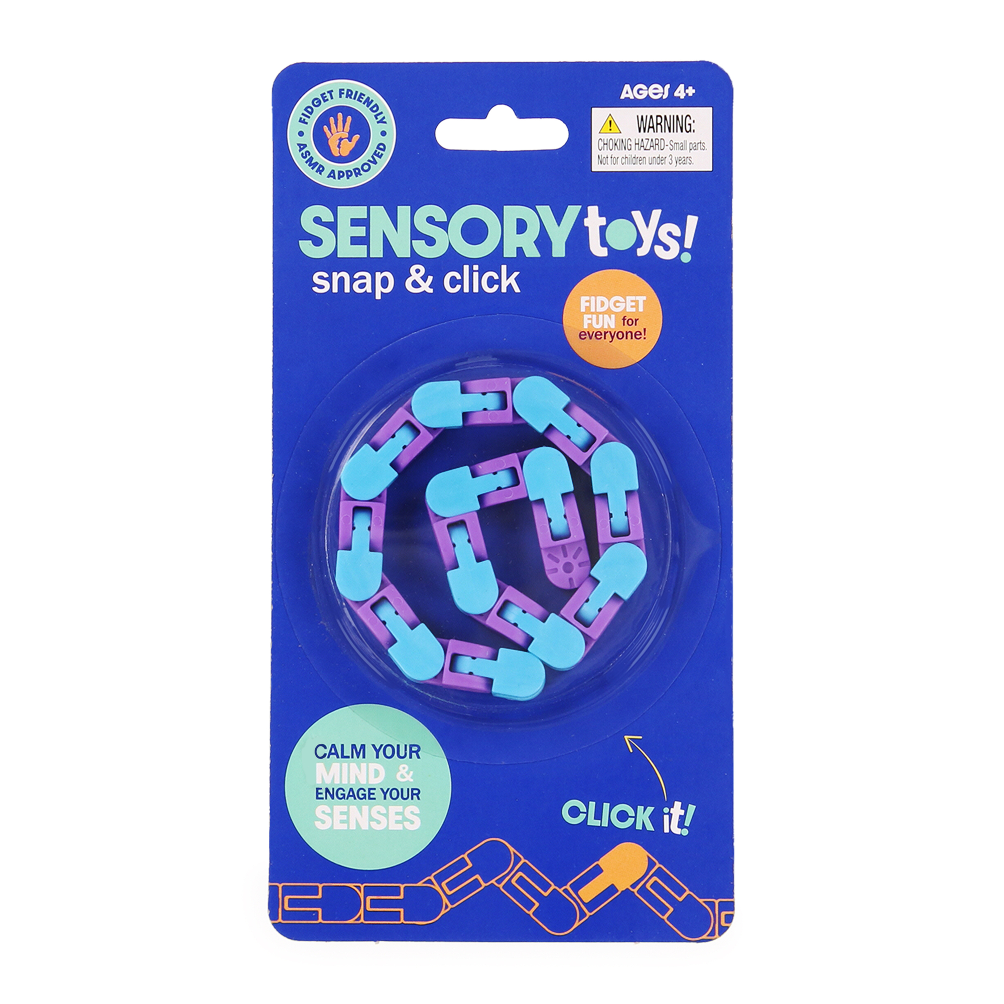 Snap & Click Chain Sensory Fidget Toy