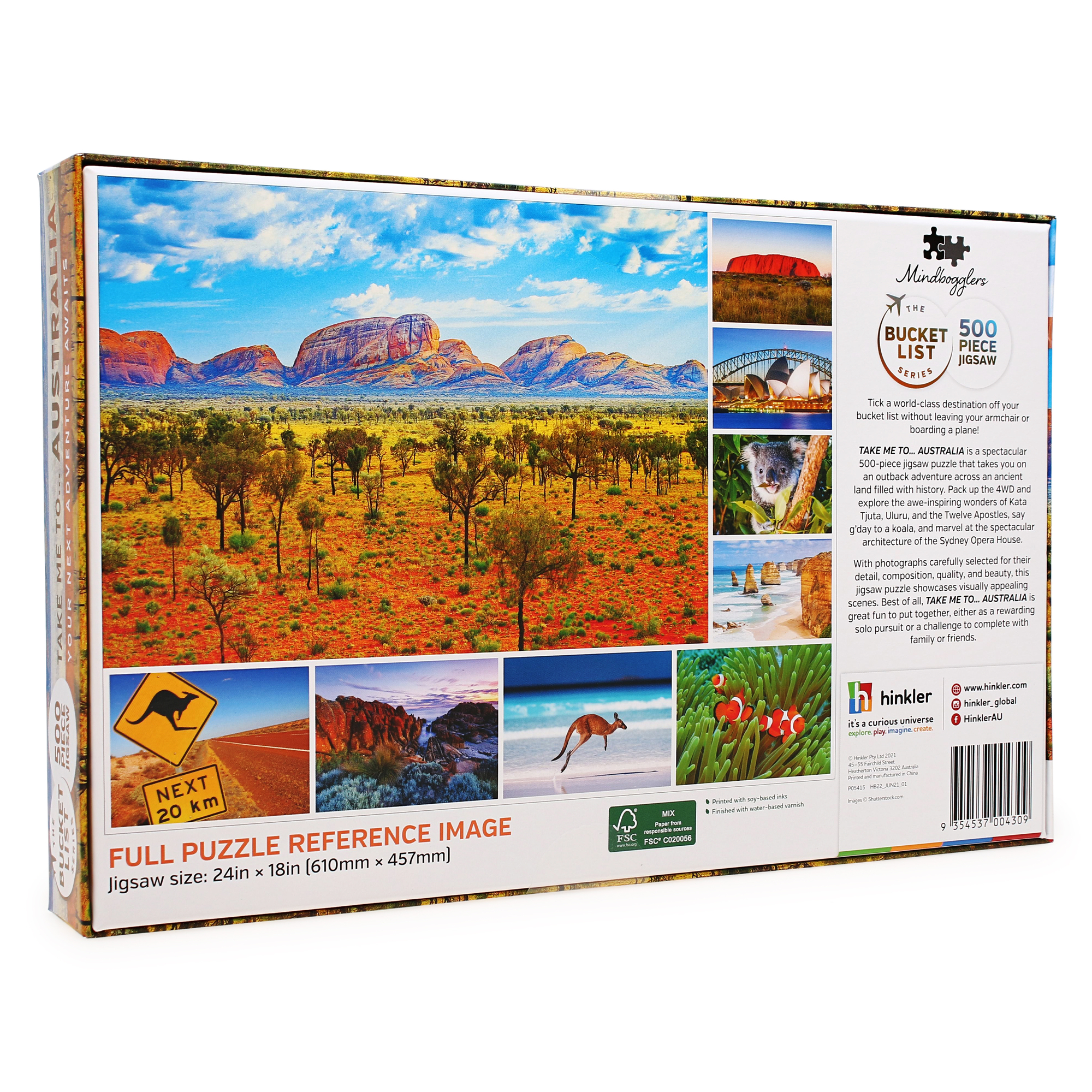 The Bucket List 500-Piece Jigsaw Puzzle