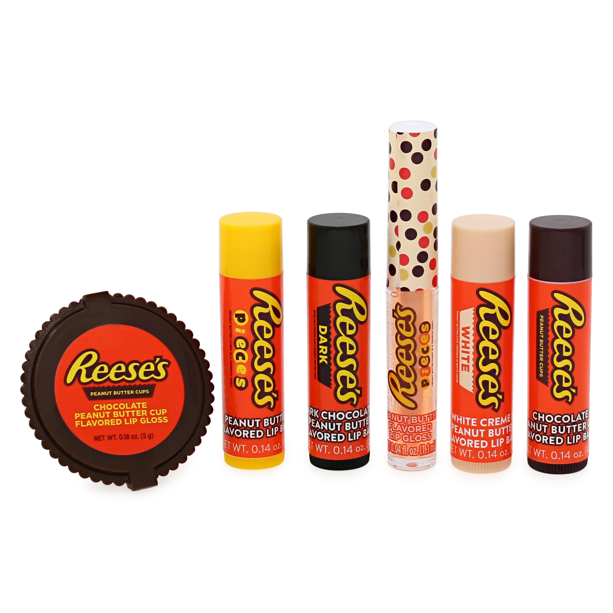 Reese's® Candy Mix 6-Pack Lip Balm & Gloss Set