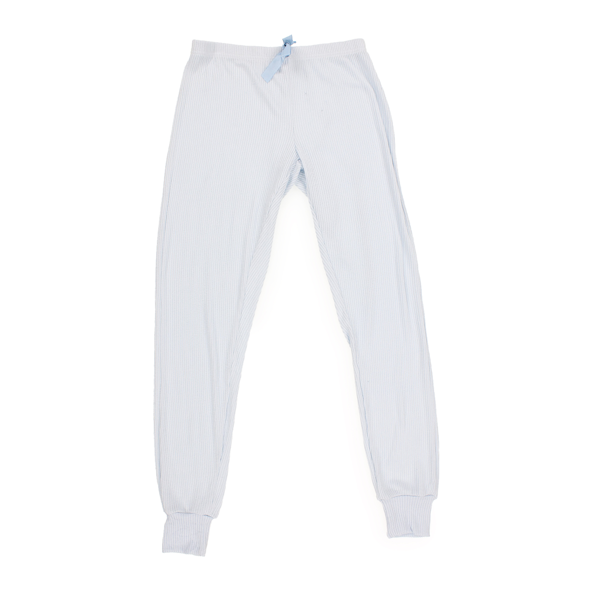 Juniors Rib Knit Joggers - Blue