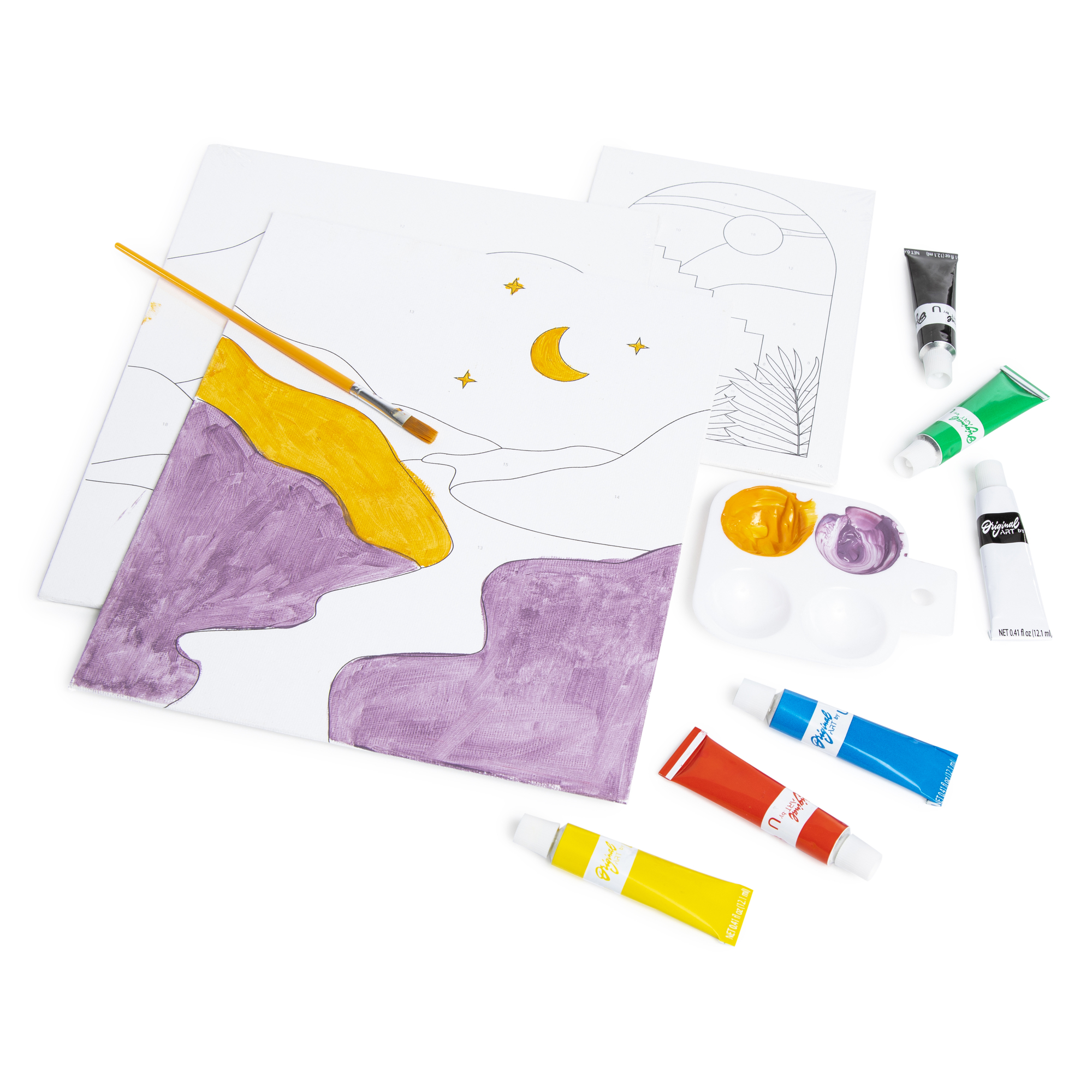 Paint By Numbers Wall Art Kit