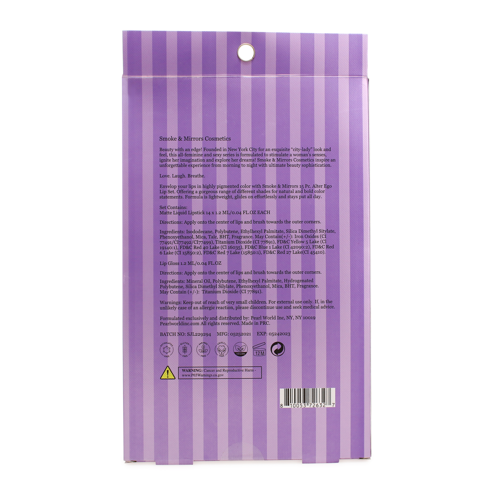 Matte Liquid Lipstick 15-Piece Alter Ego Lip Vault