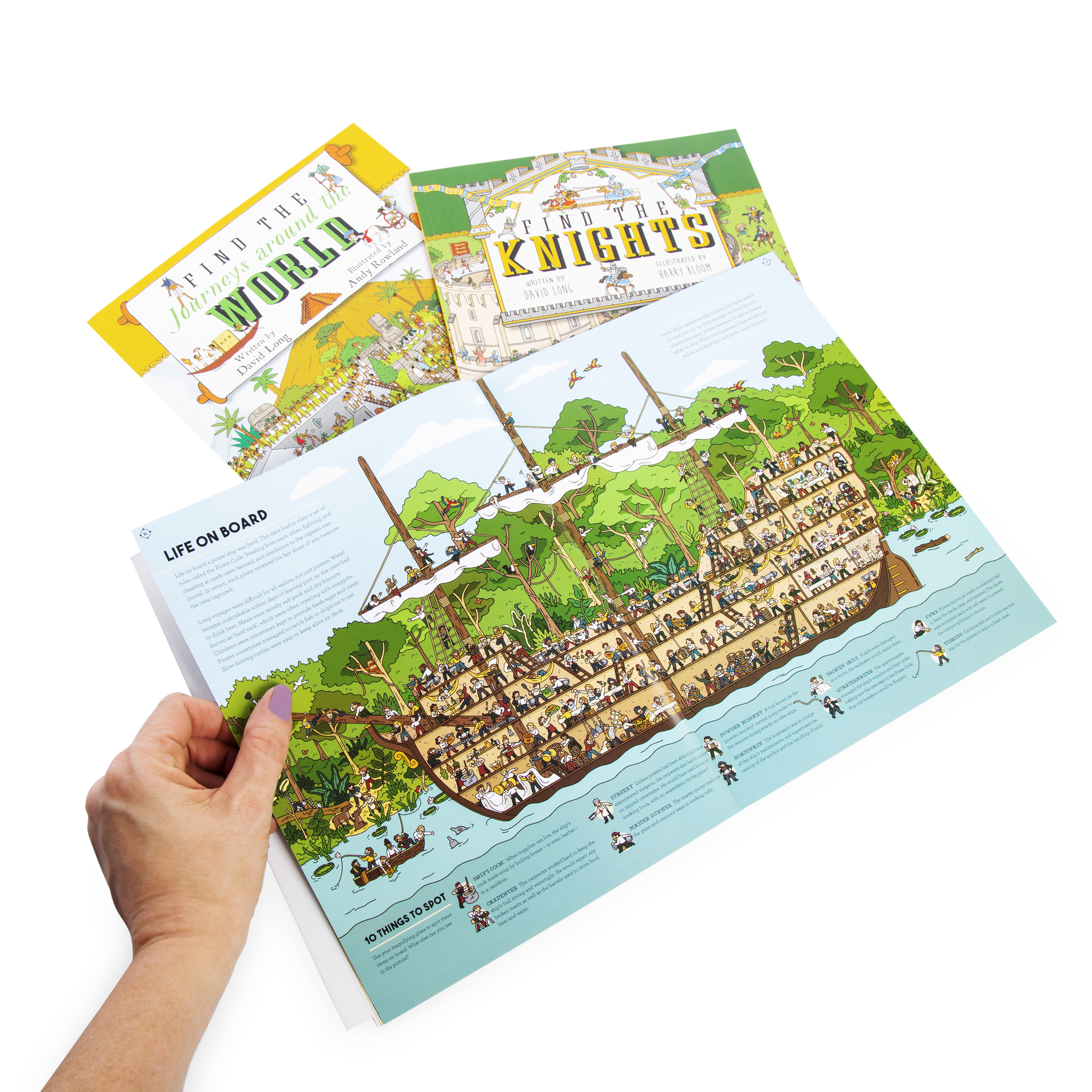 Explore & Find Kid's Book Bundle, 3-Book Set