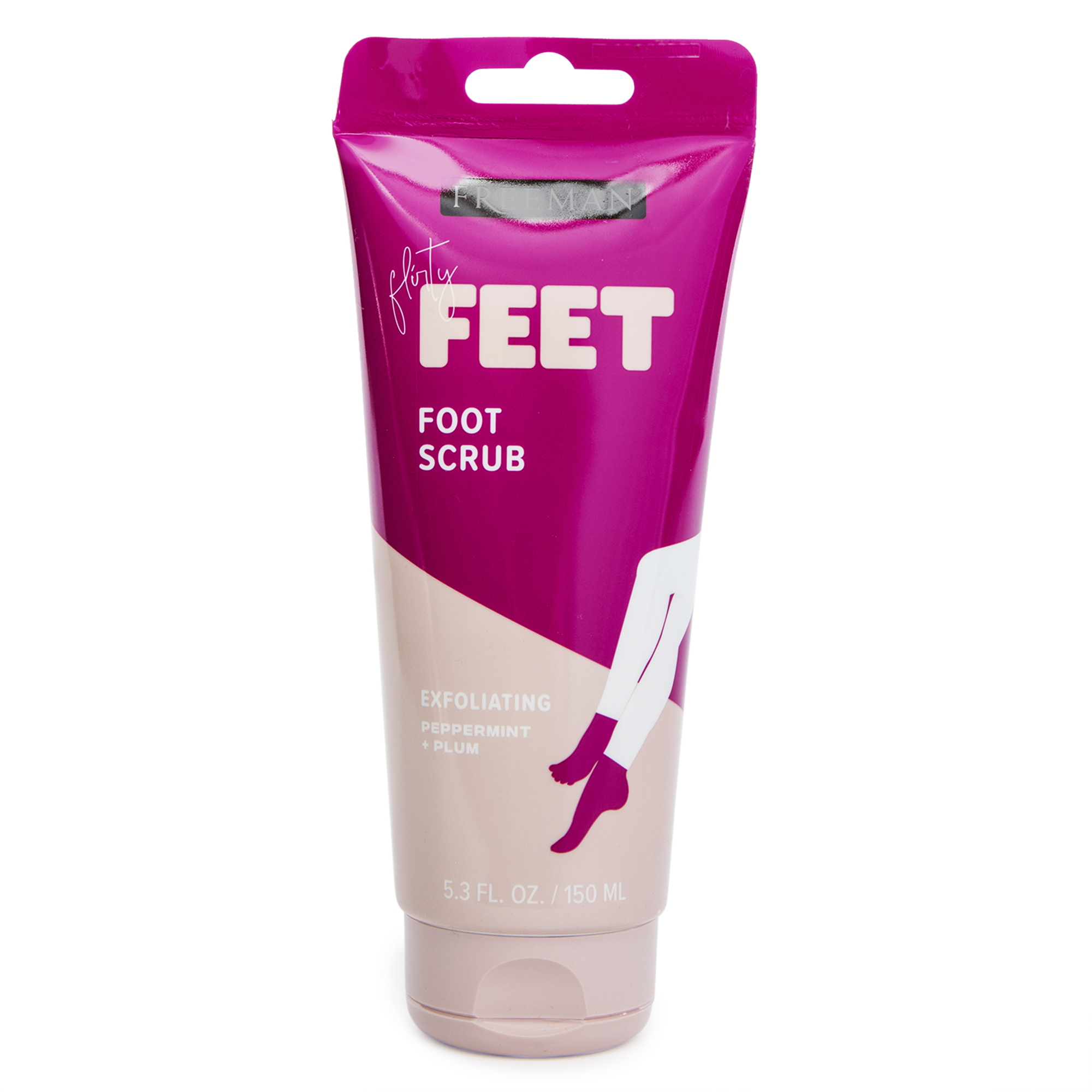 Freeman® Flirty Feet Exfoliating Peppermint Plum Foot Scrub 5.3oz