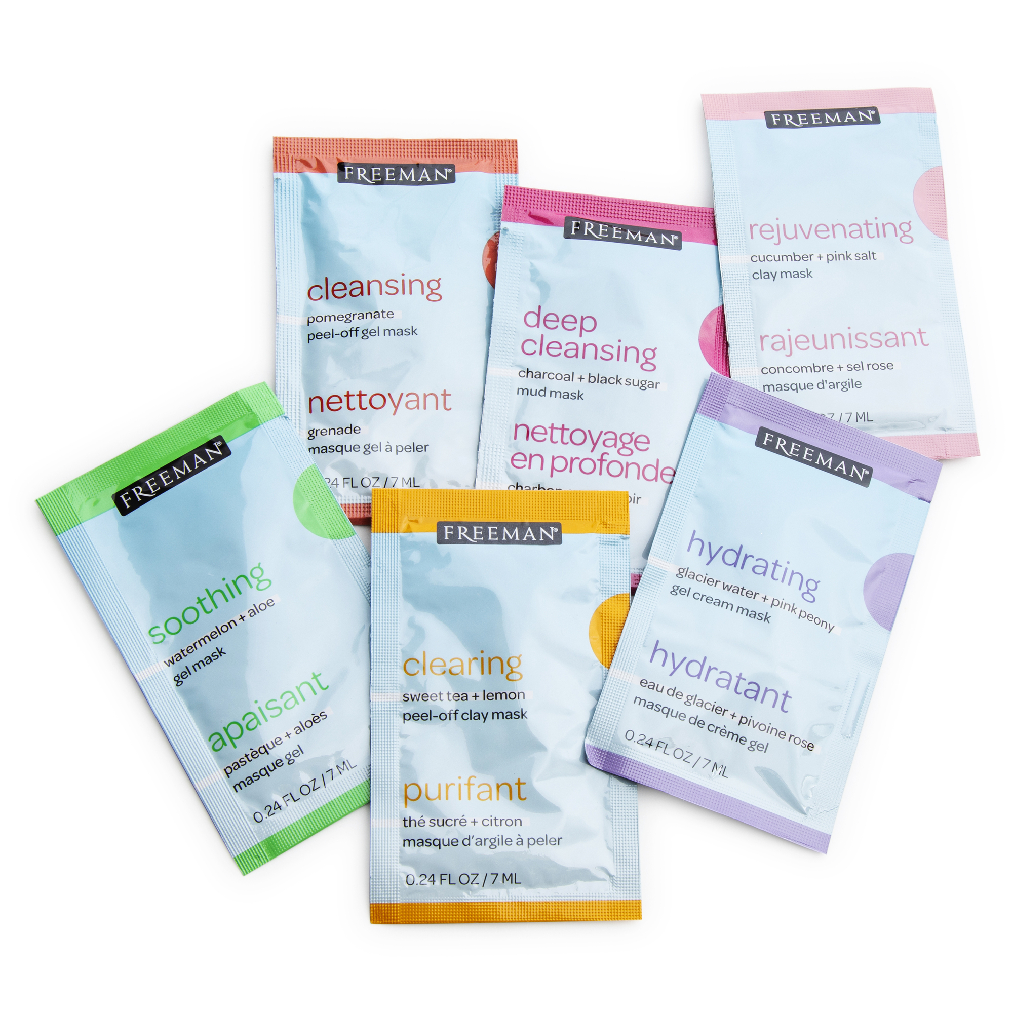 Freeman® The Beauty Bag Face Mask Kit 6-Piece