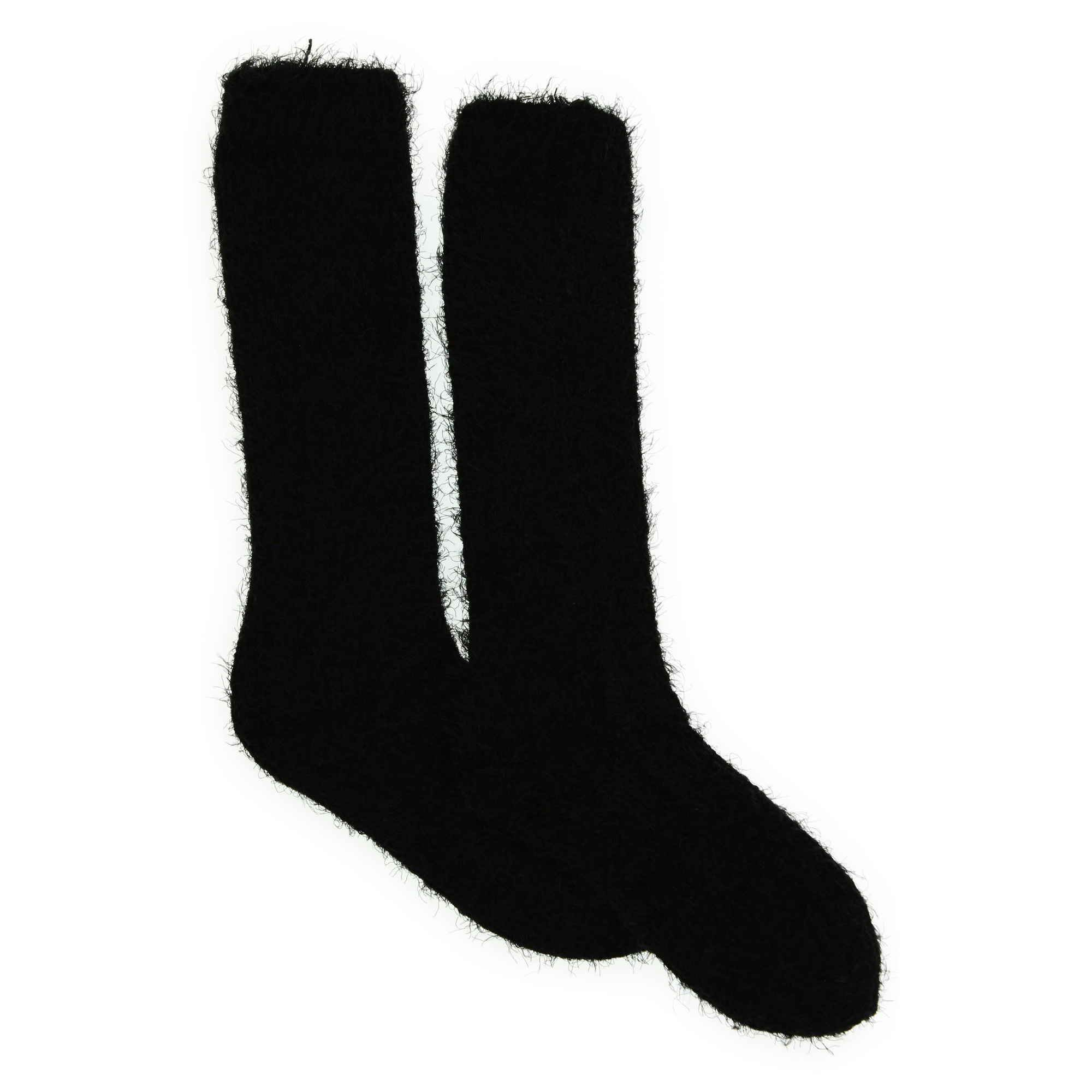 Eyelash Knit Knee High Slipper Socks, 1 Pair