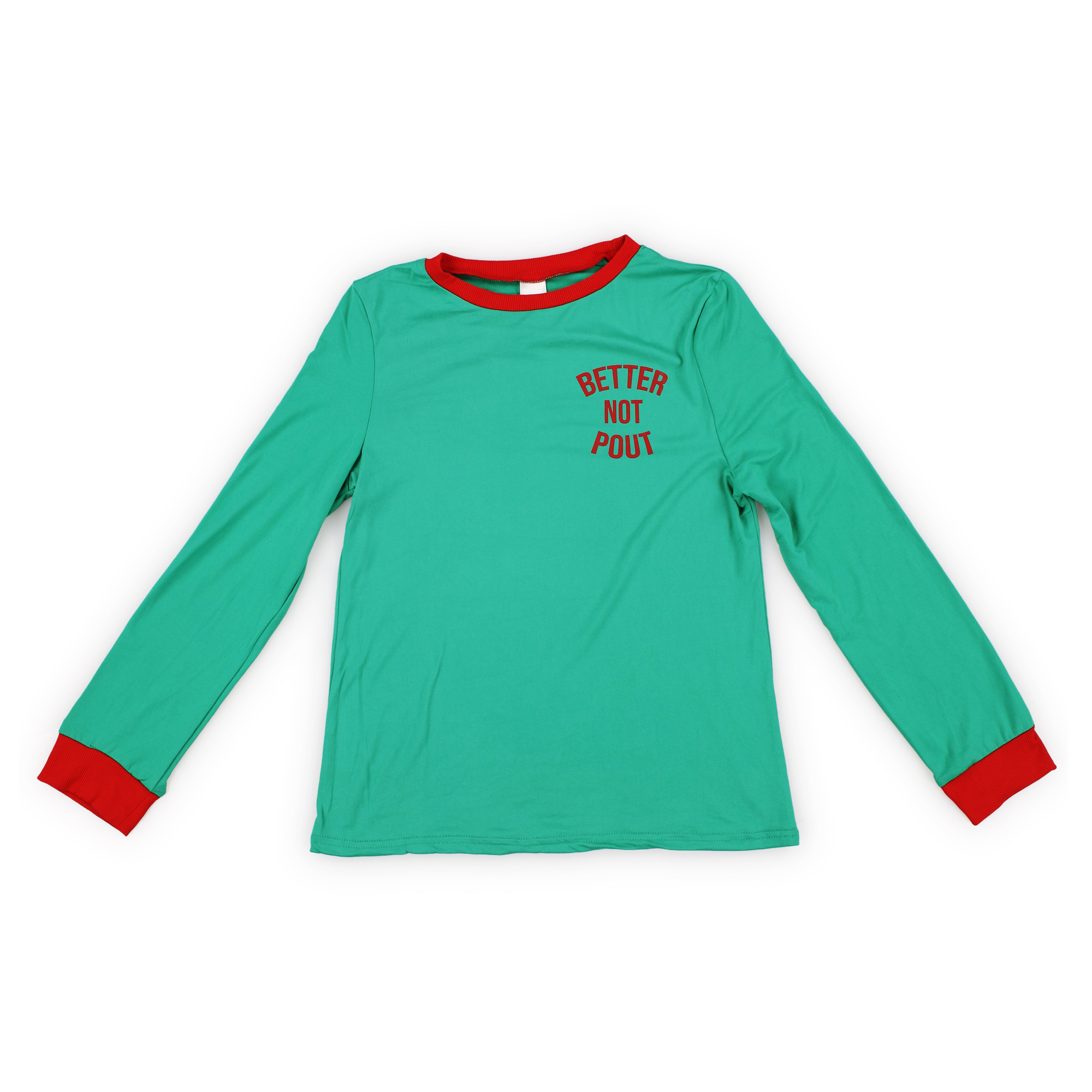 Juniors Matching Holiday Pajama Top