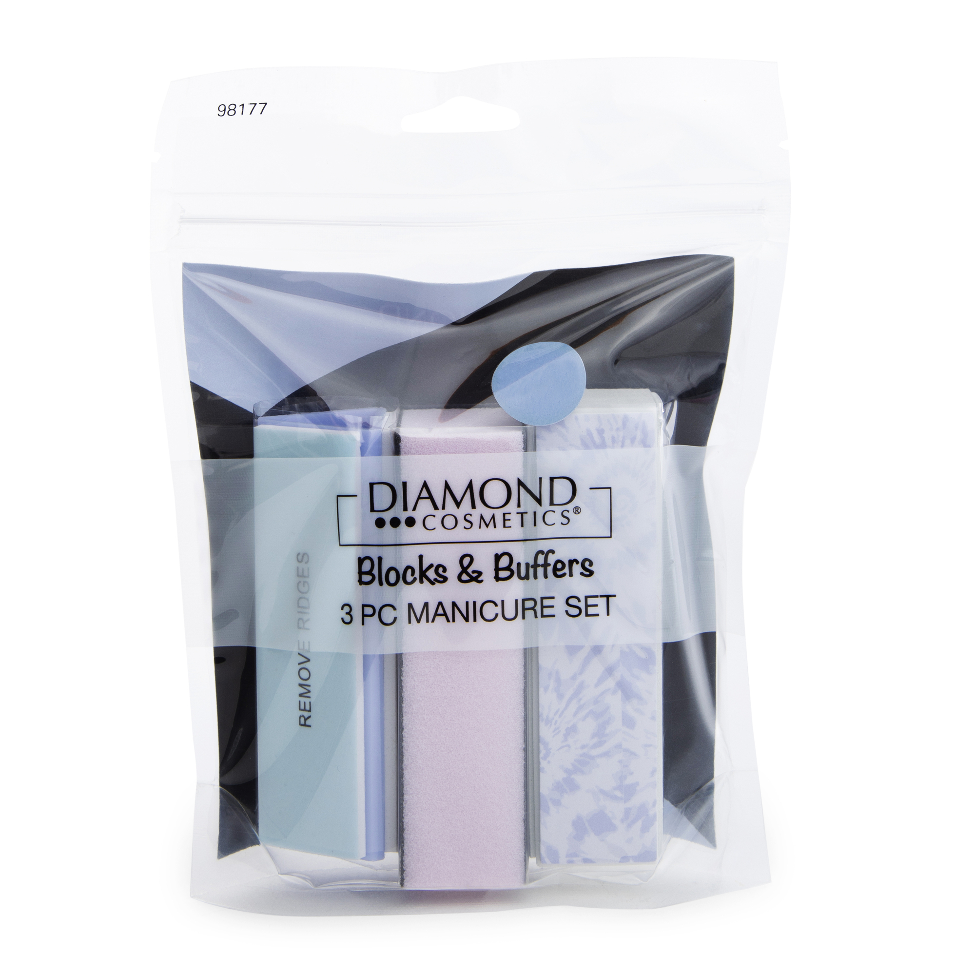 3-Piece Blocks & Buffers Manicure Set
