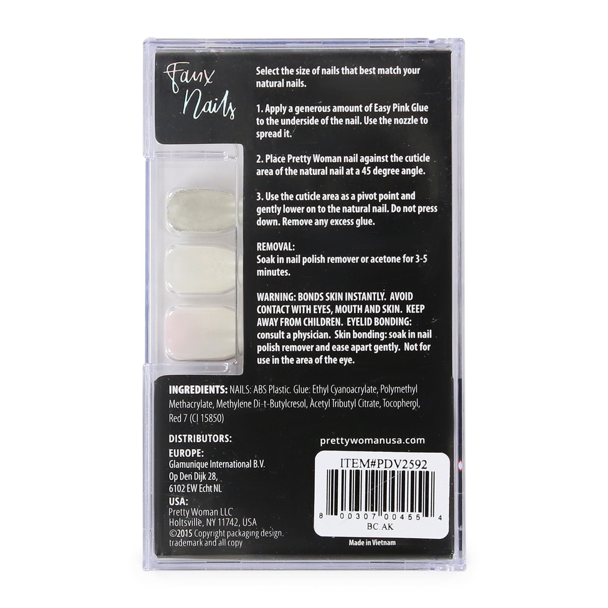 Pretty Woman Faux Nails Set