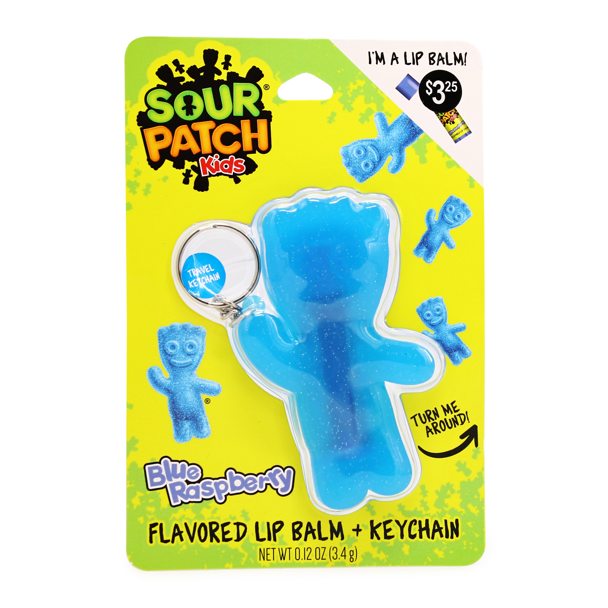 Sour Patch Kids® Flavored Lip Balm Keychain
