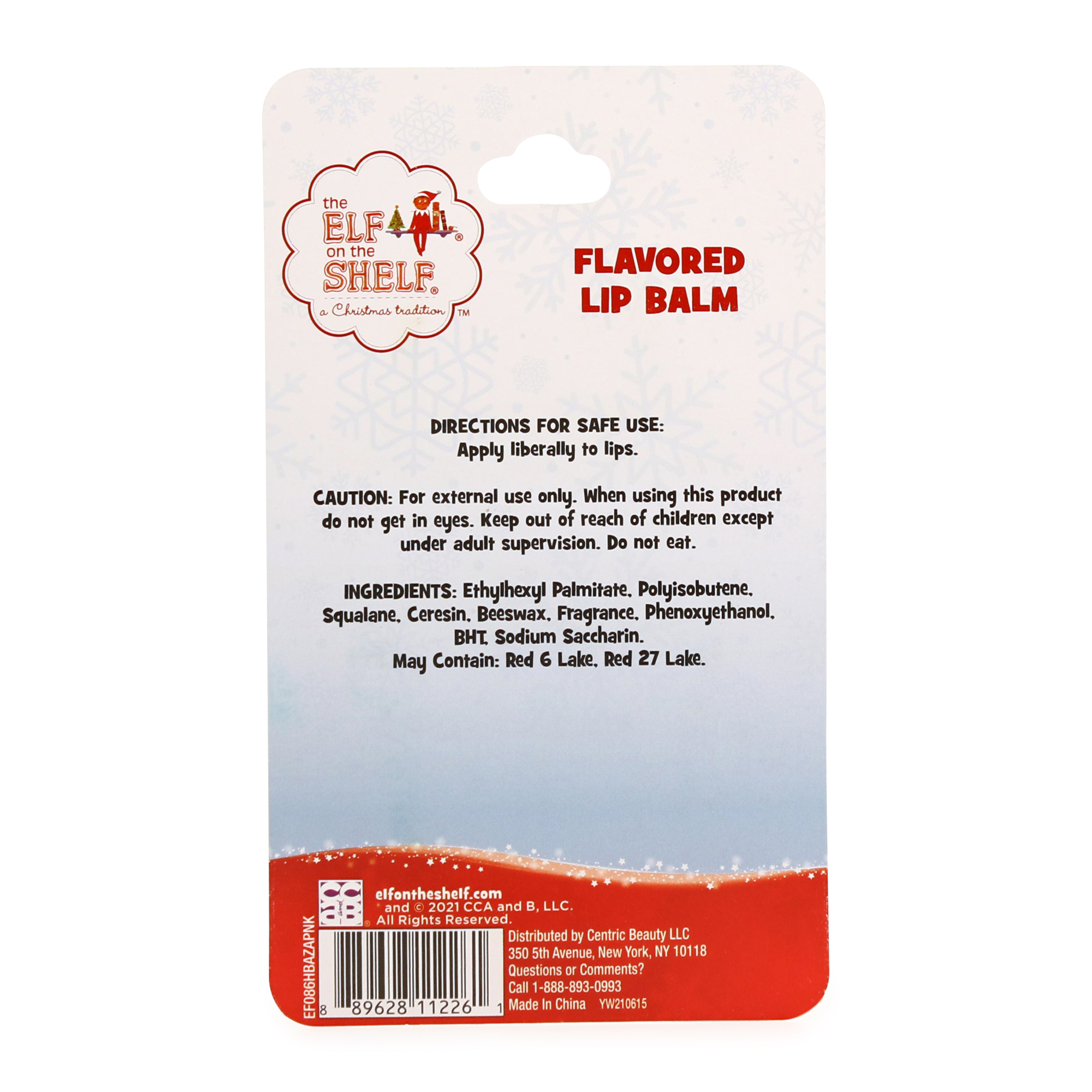 The Elf On The Shelf™ Candy Cane Flavored Lip Balm