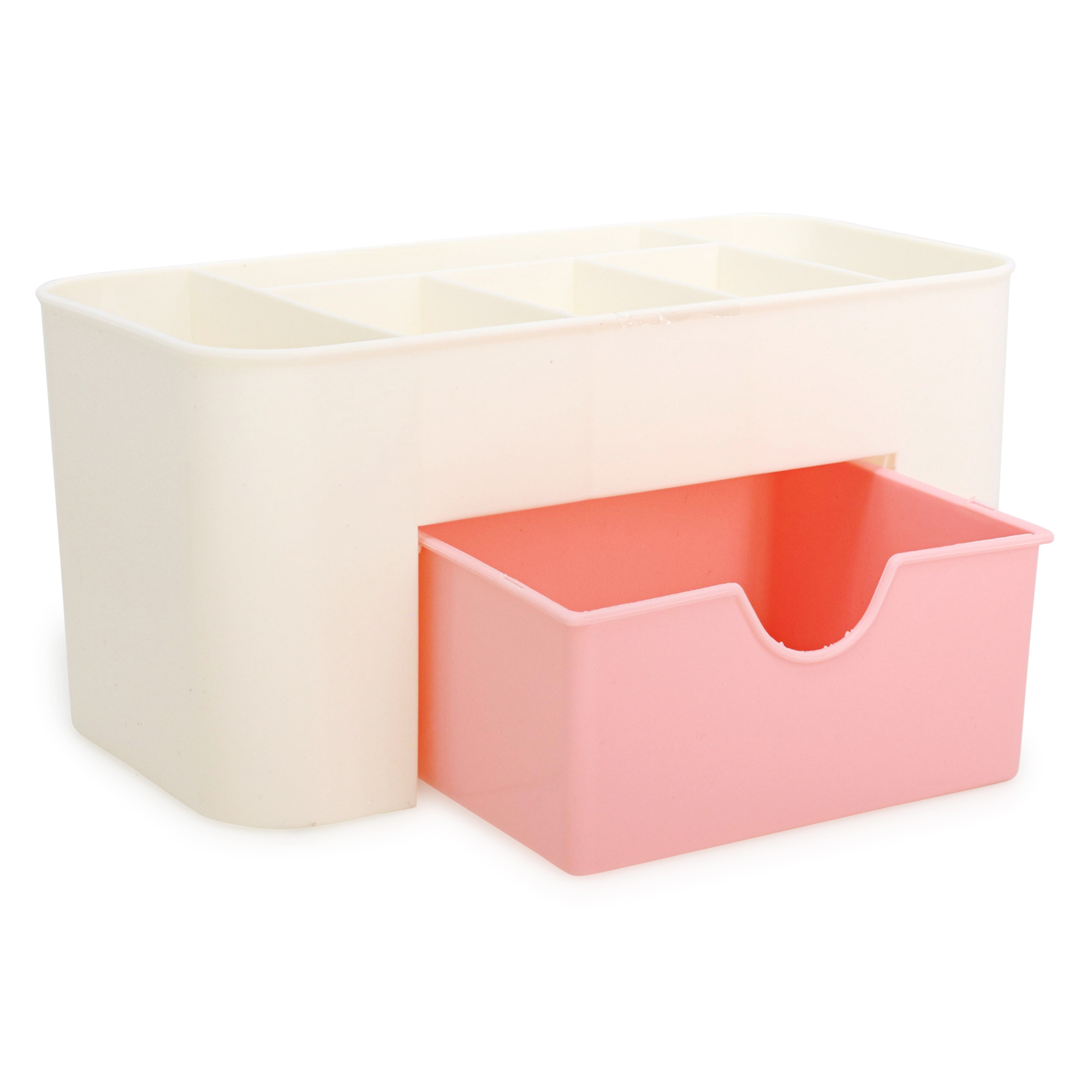 Glam Station Makeup Organizer With Sliding Drawer