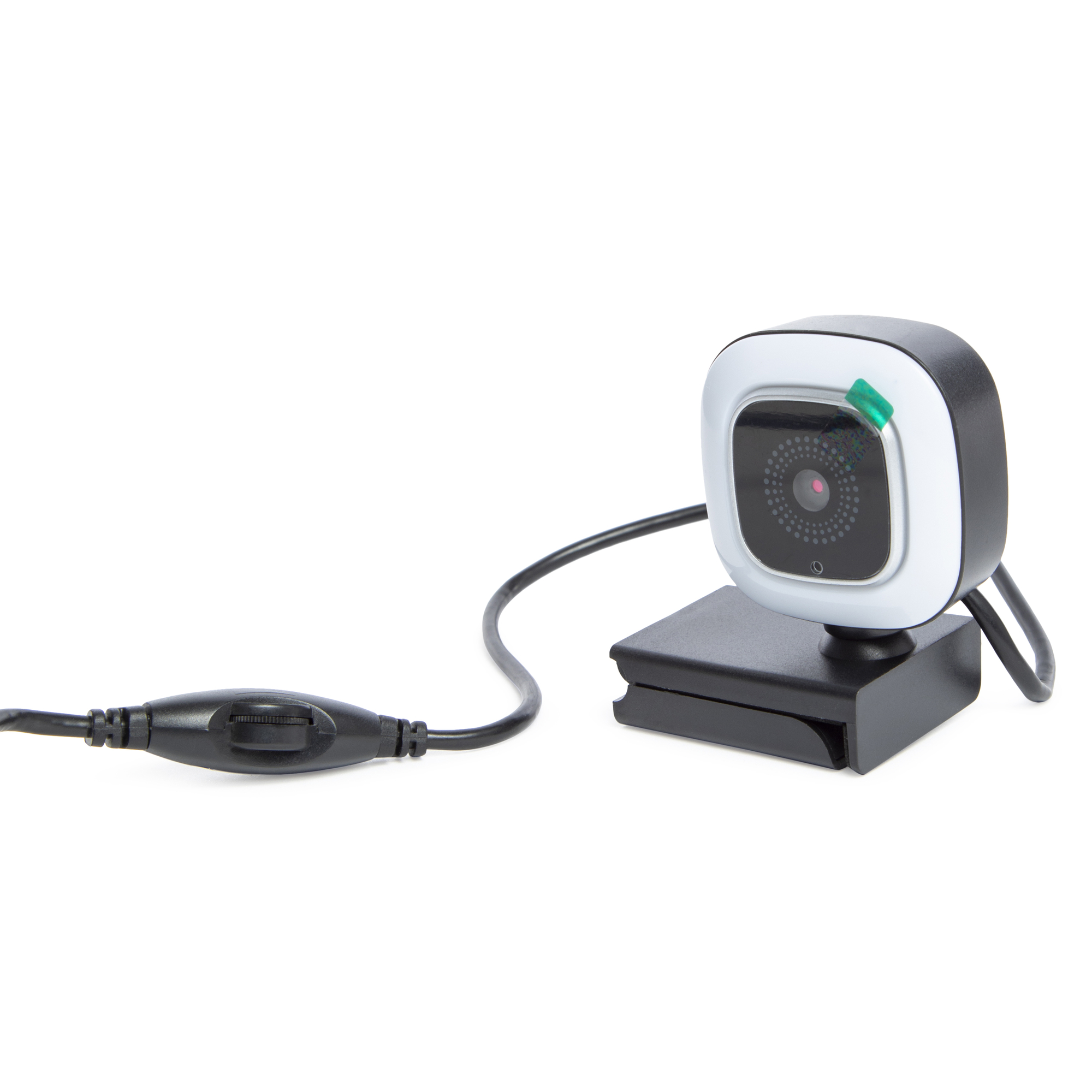 LED Web Cam With Mic & Built-in Studio Light