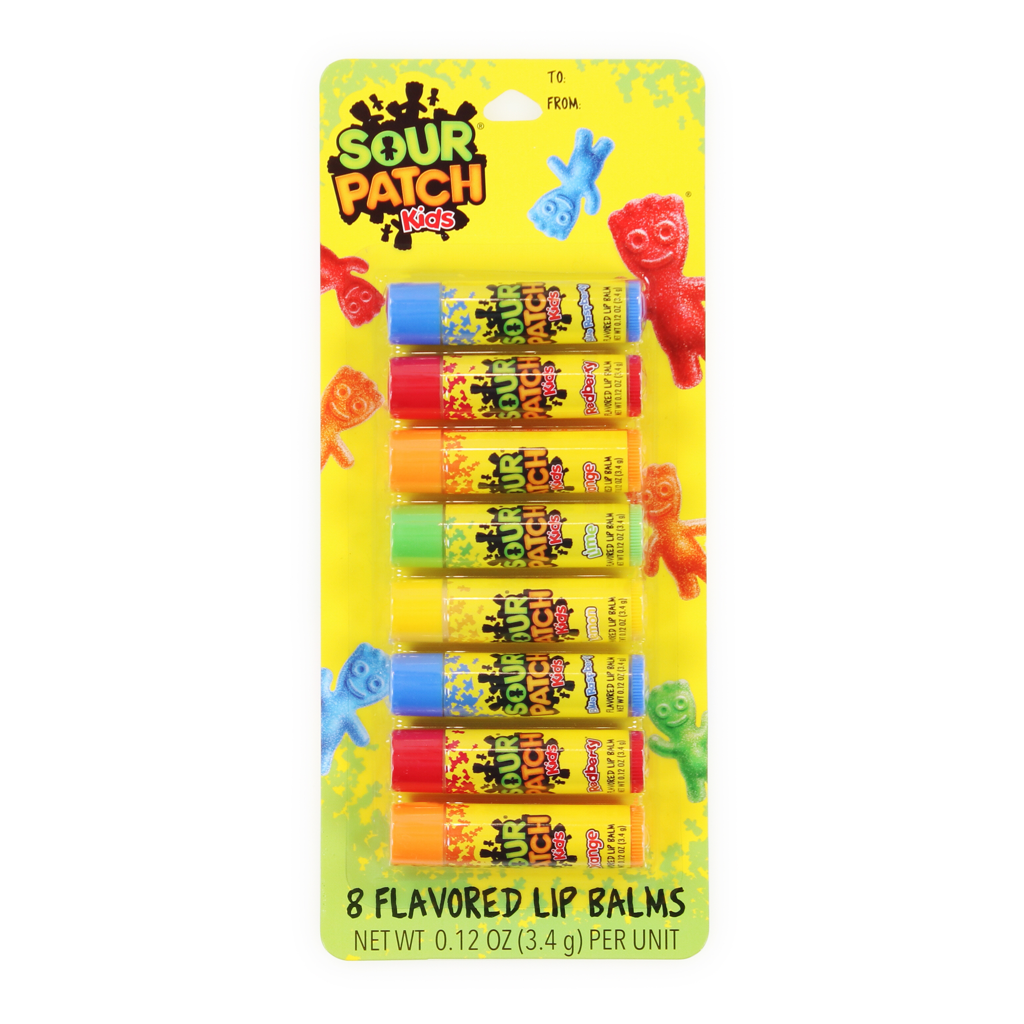 Sour Patch Kids® Flavored Lip Balm 8-Count