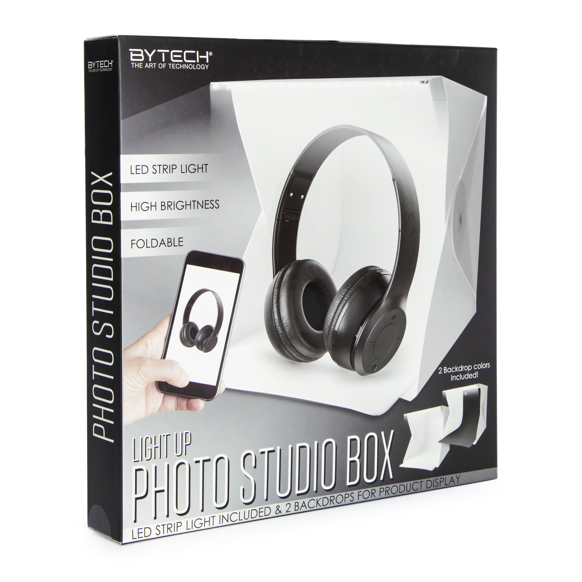 Tabletop Photo Studio Light Box With LED Strip