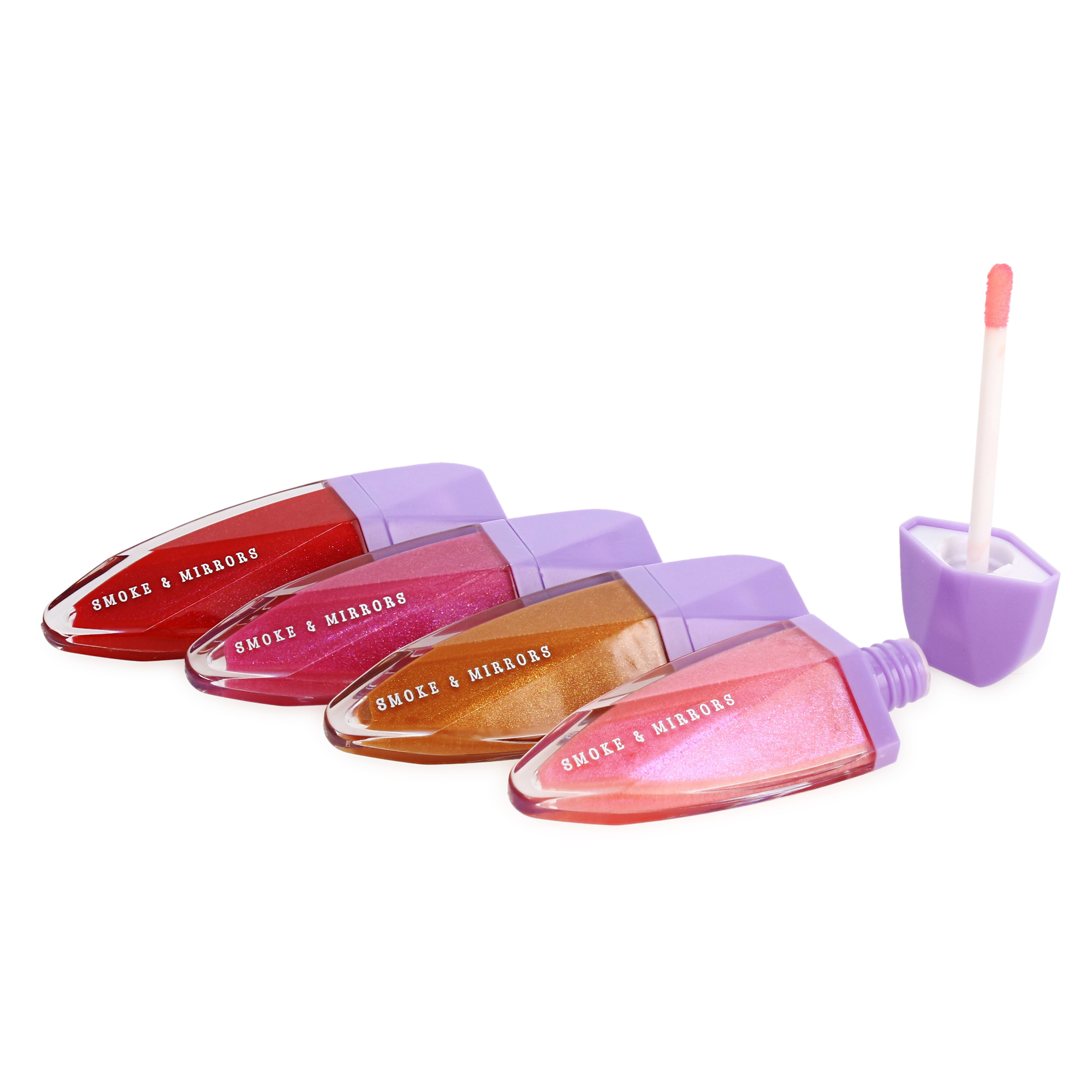 Smoke & Mirrors Glossy Lip Gloss Set 4-Piece