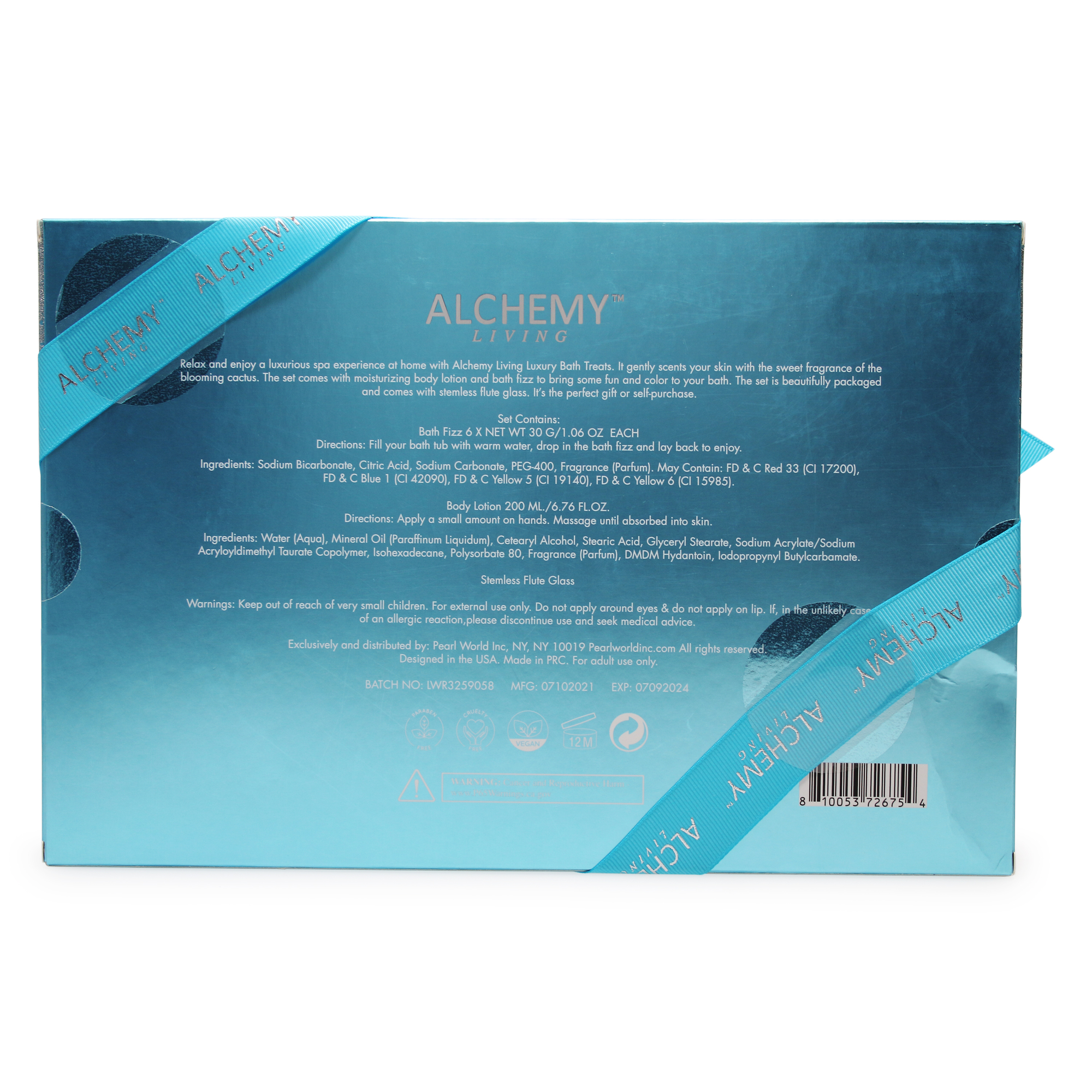 Alchemy Living™ Bath Treats 8-Piece Gift Set