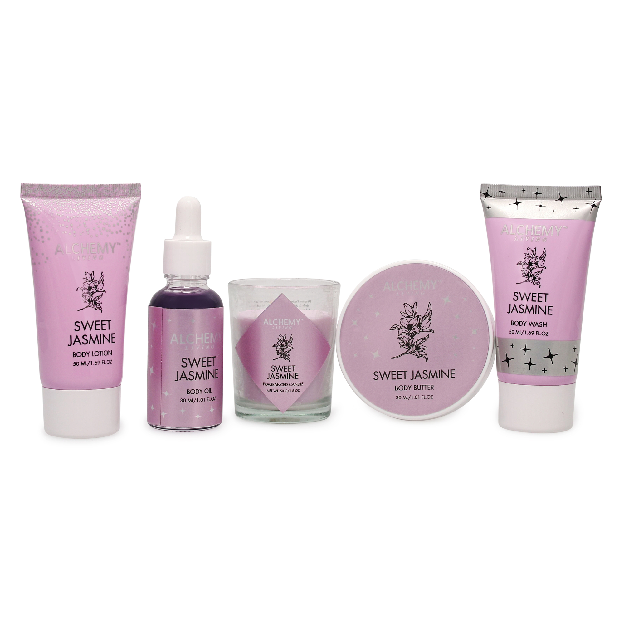 Alchemy Living™ Luxe Bath Travel Set 5-Piece