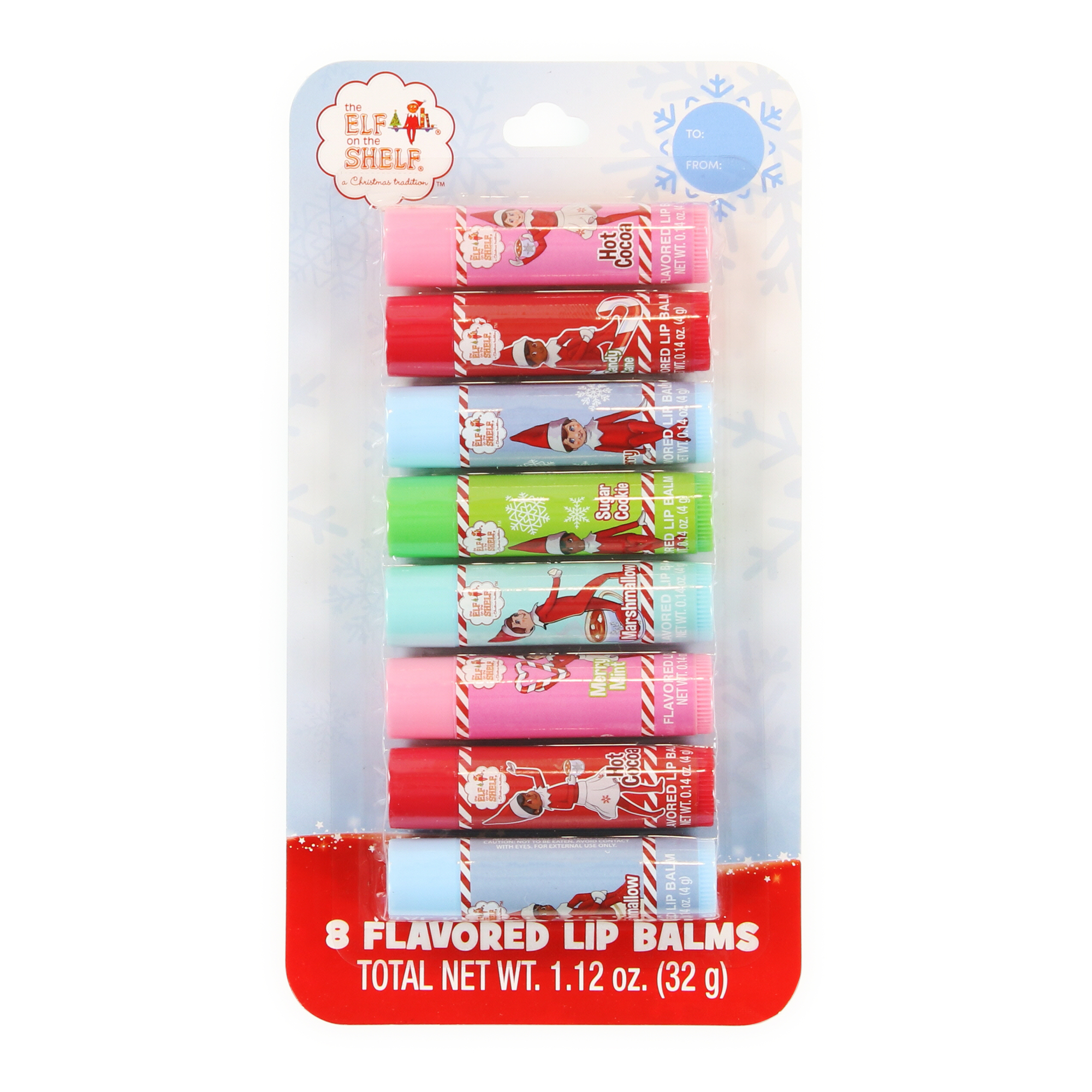 The Elf On The Shelf™ Flavored Lip Balm 8-Count