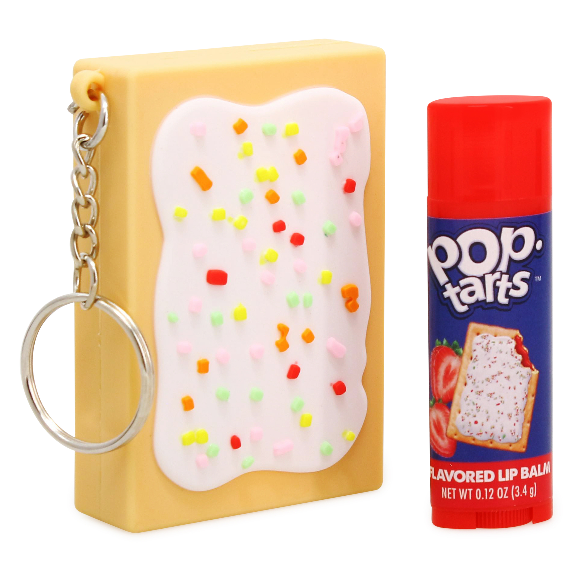 Pop Tarts™ Flavored Lip Balm & Keychain