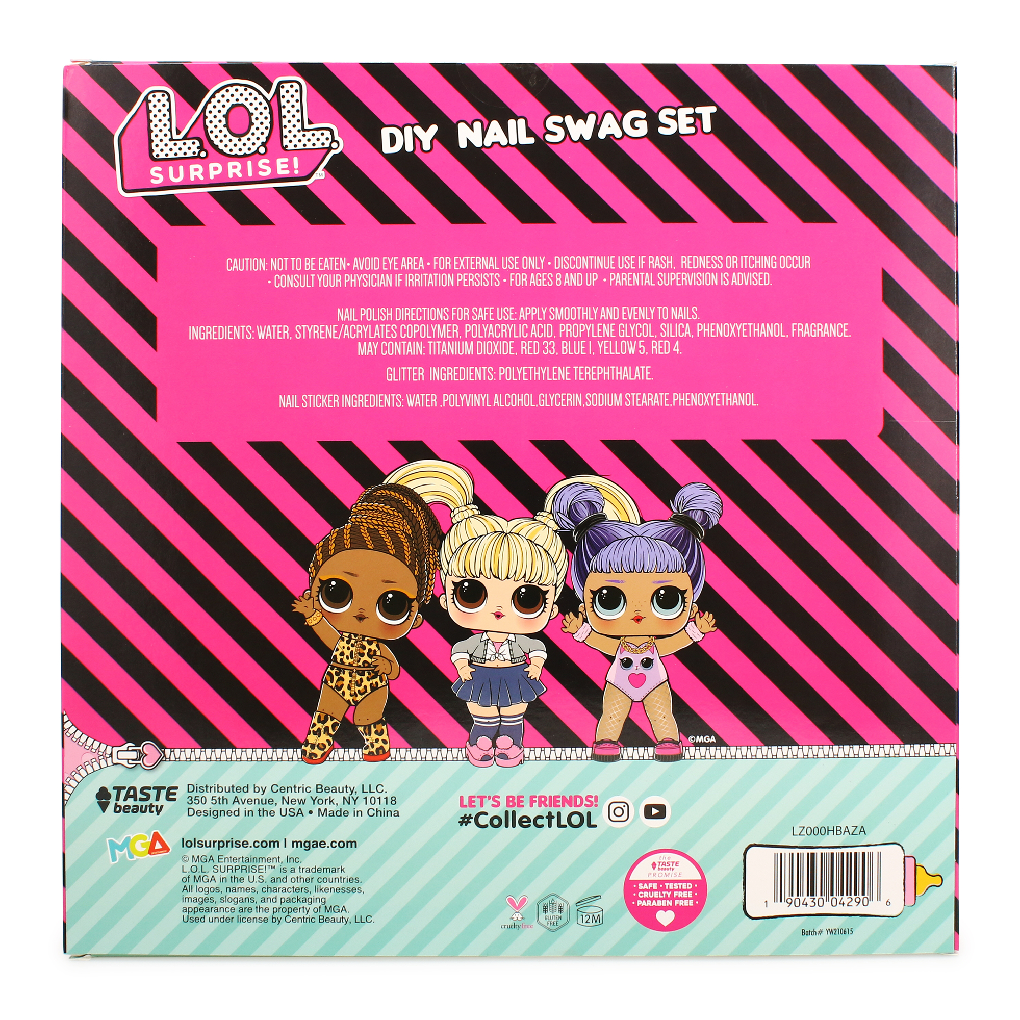L.O.L. Surprise!™ DIY Nail Set, 70+ Pieces