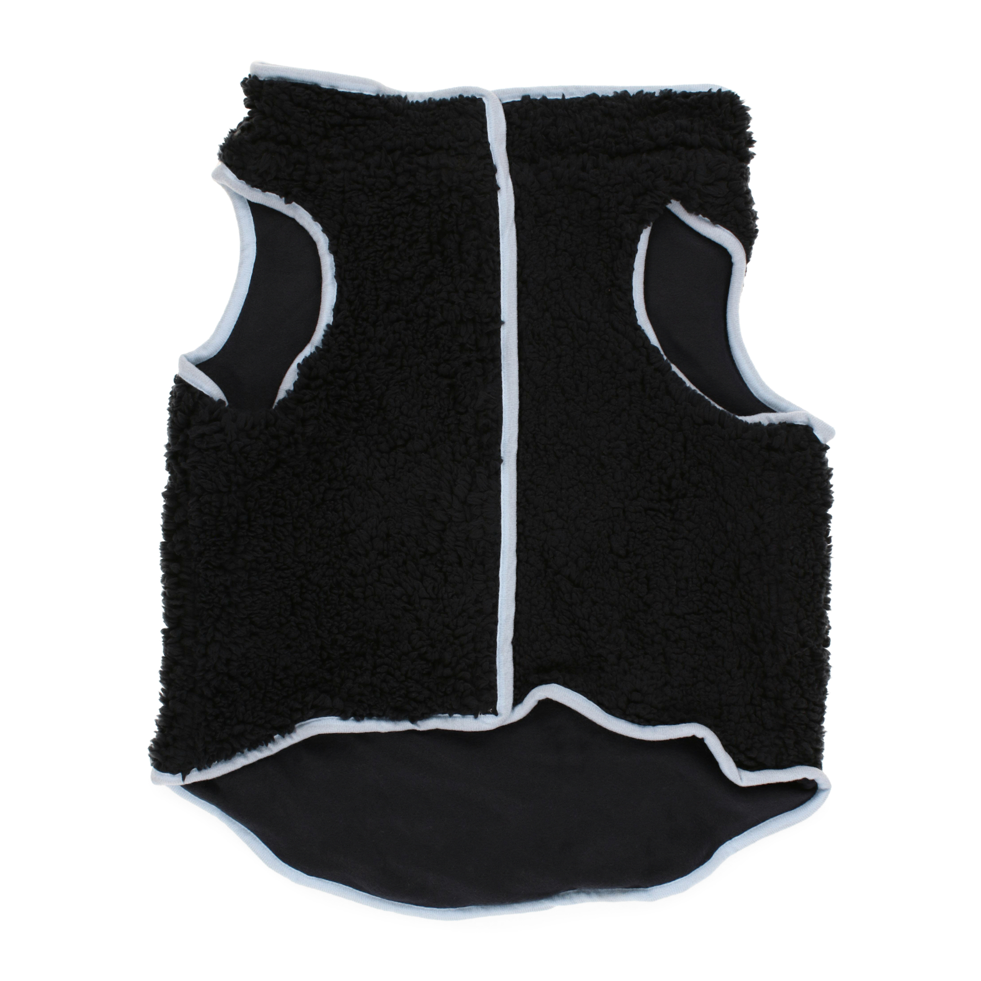 Sherpa Pet Jacket With Applique Quote