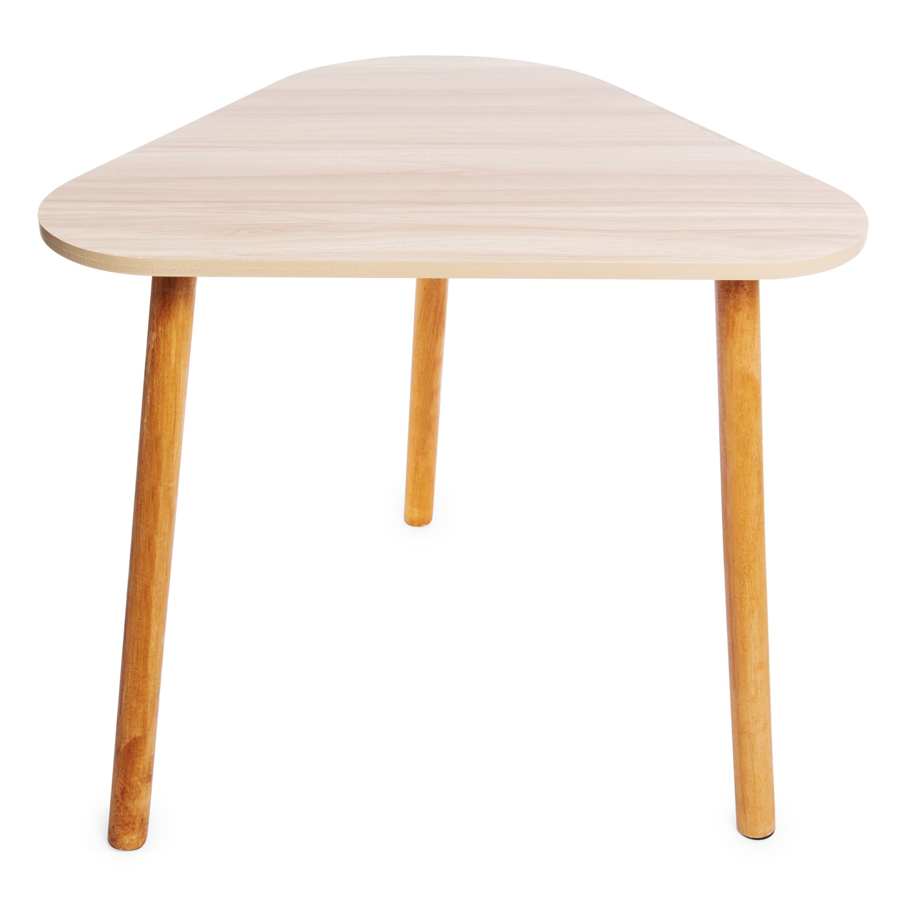Triangle Wood Grain Table 17in